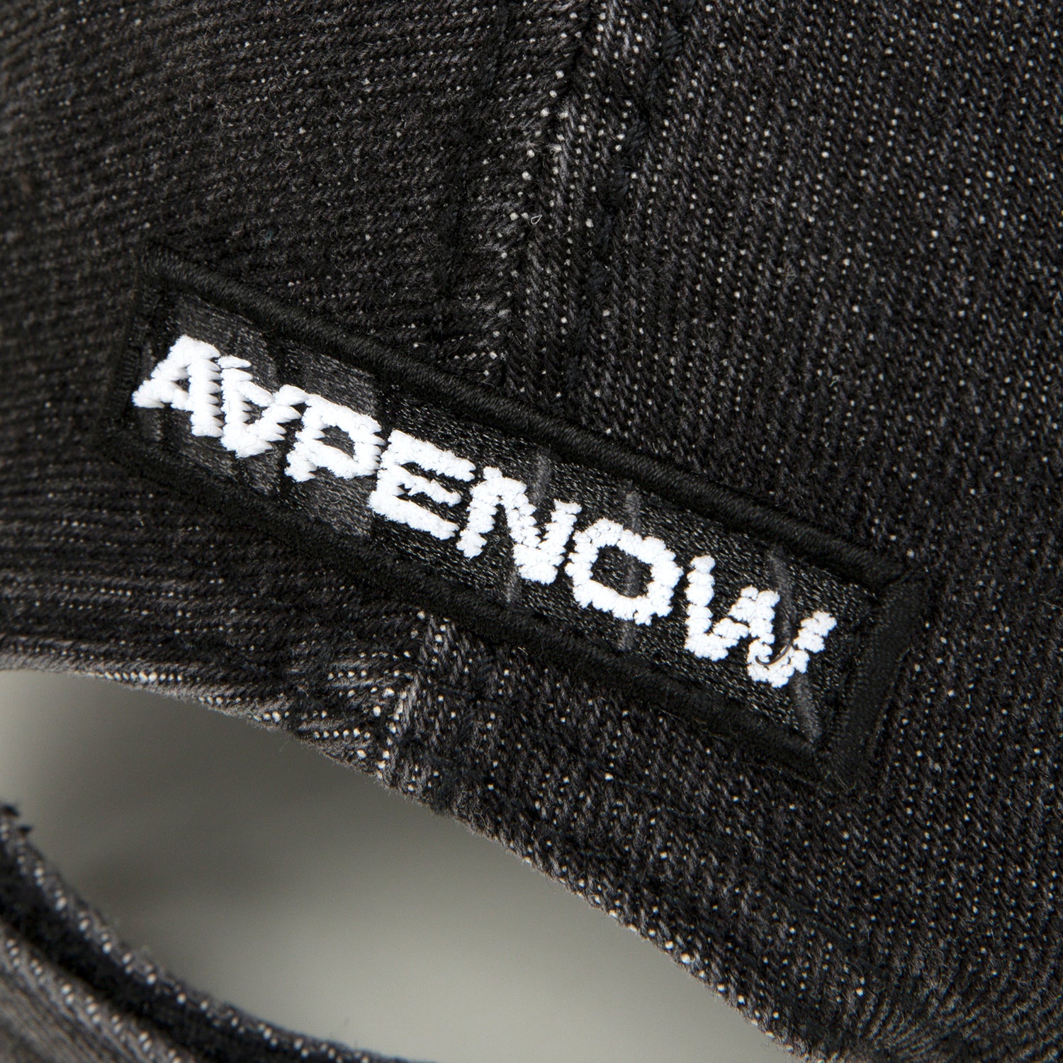 AAPCPM5313XXO/AAPENOW MOONFACE LOGO DENIM CAP