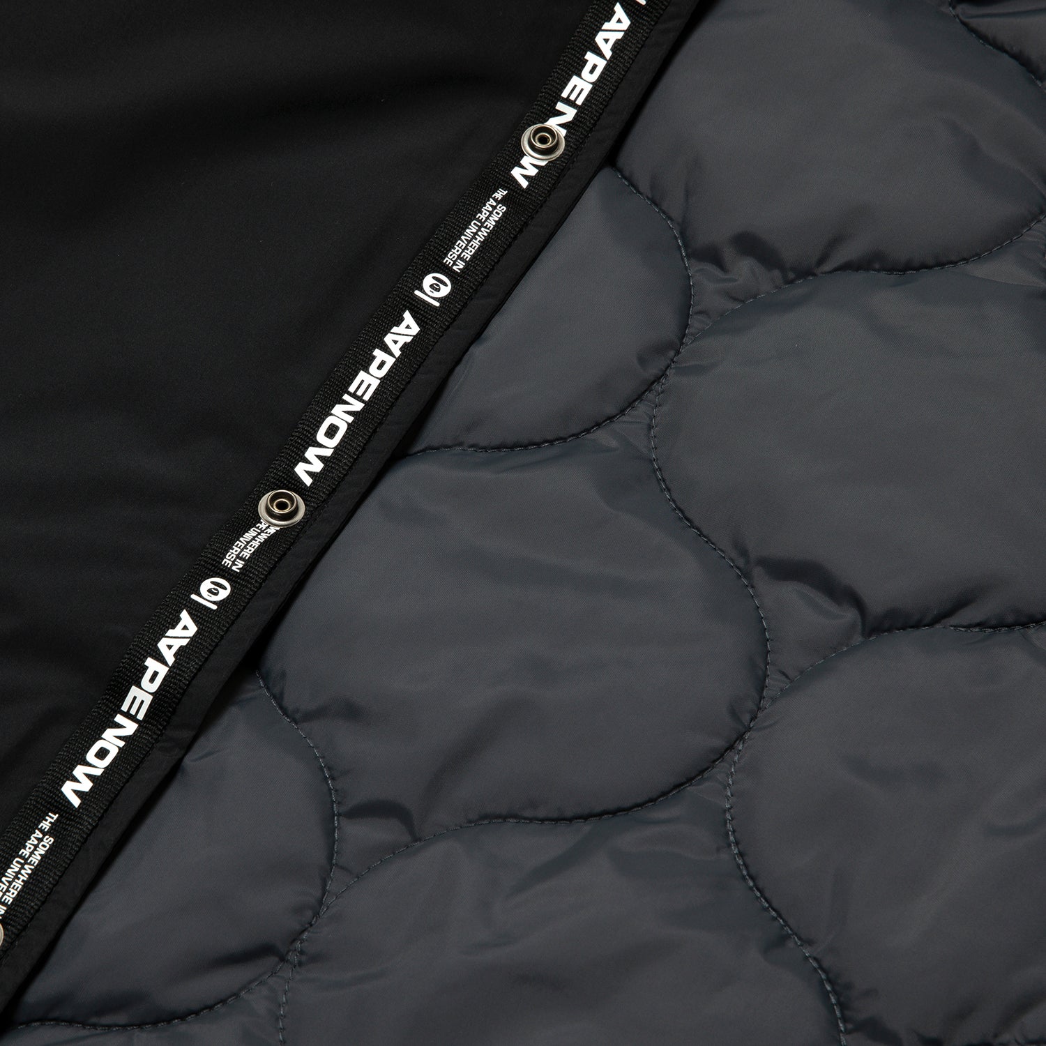 AAPENOW MOONFACE LOGO COACH JACKET