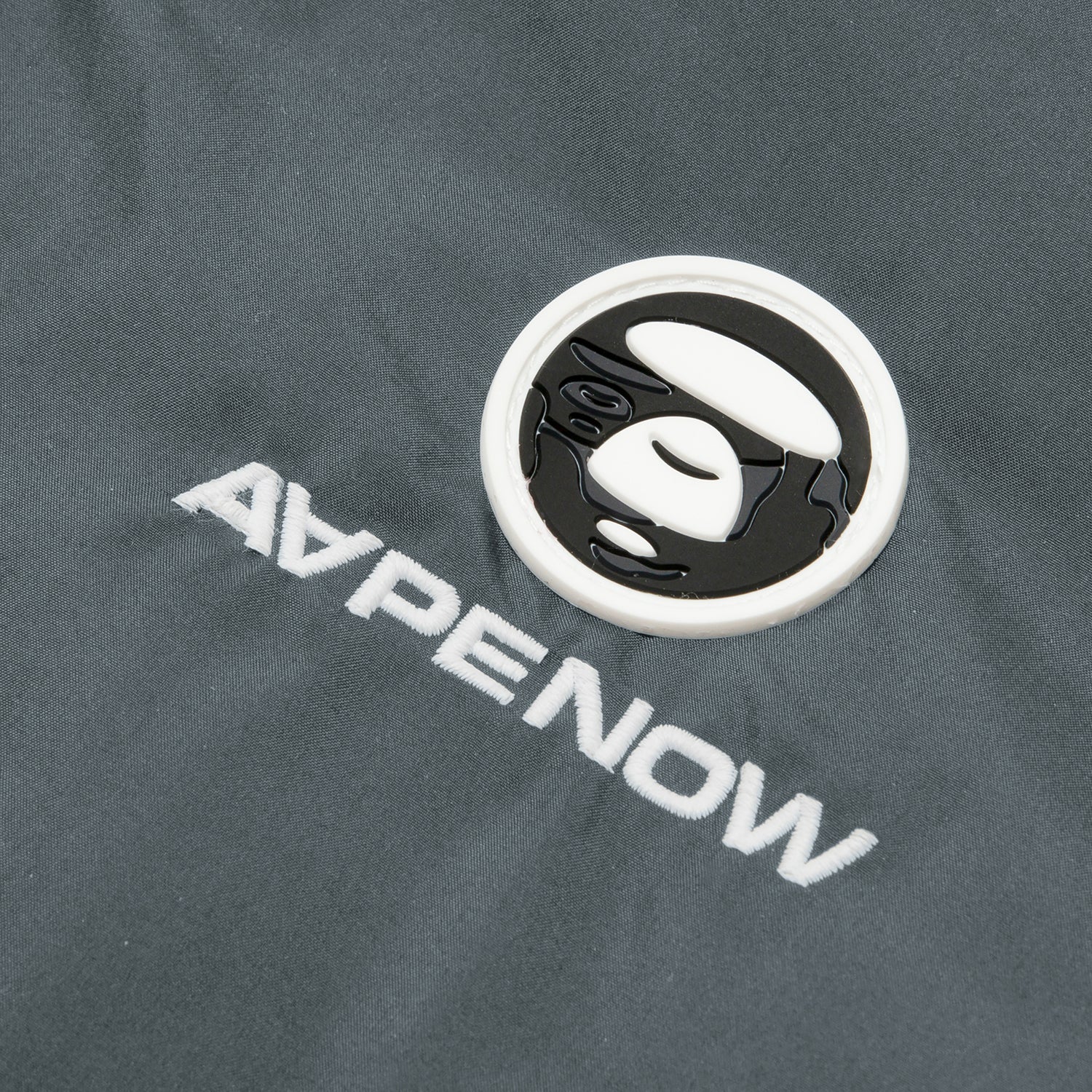 AAPENOW MOONFACE LOGO ZIP-UP JACKET