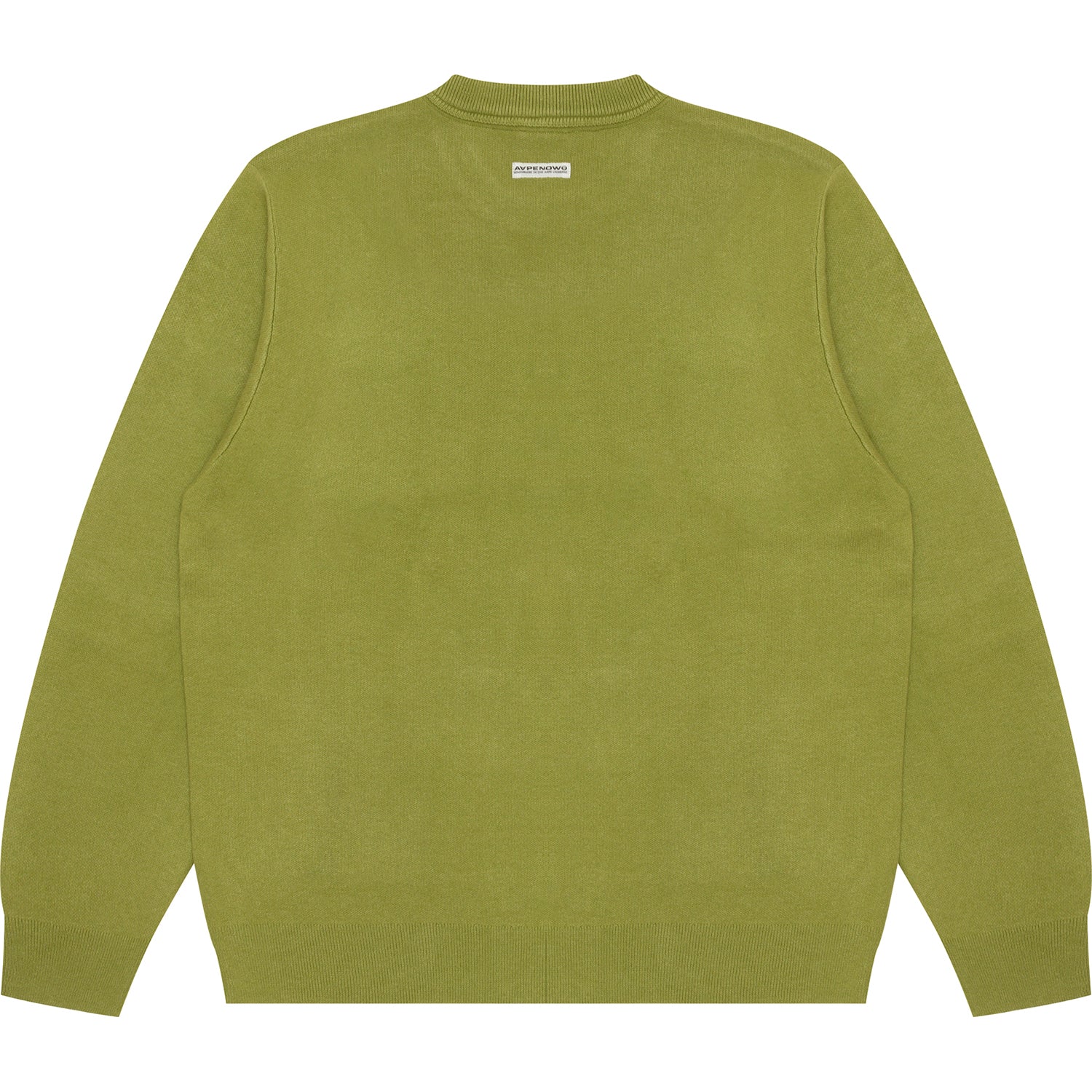 MOONFACE LOGO CREW NECK KNIT SWEATSHIRT