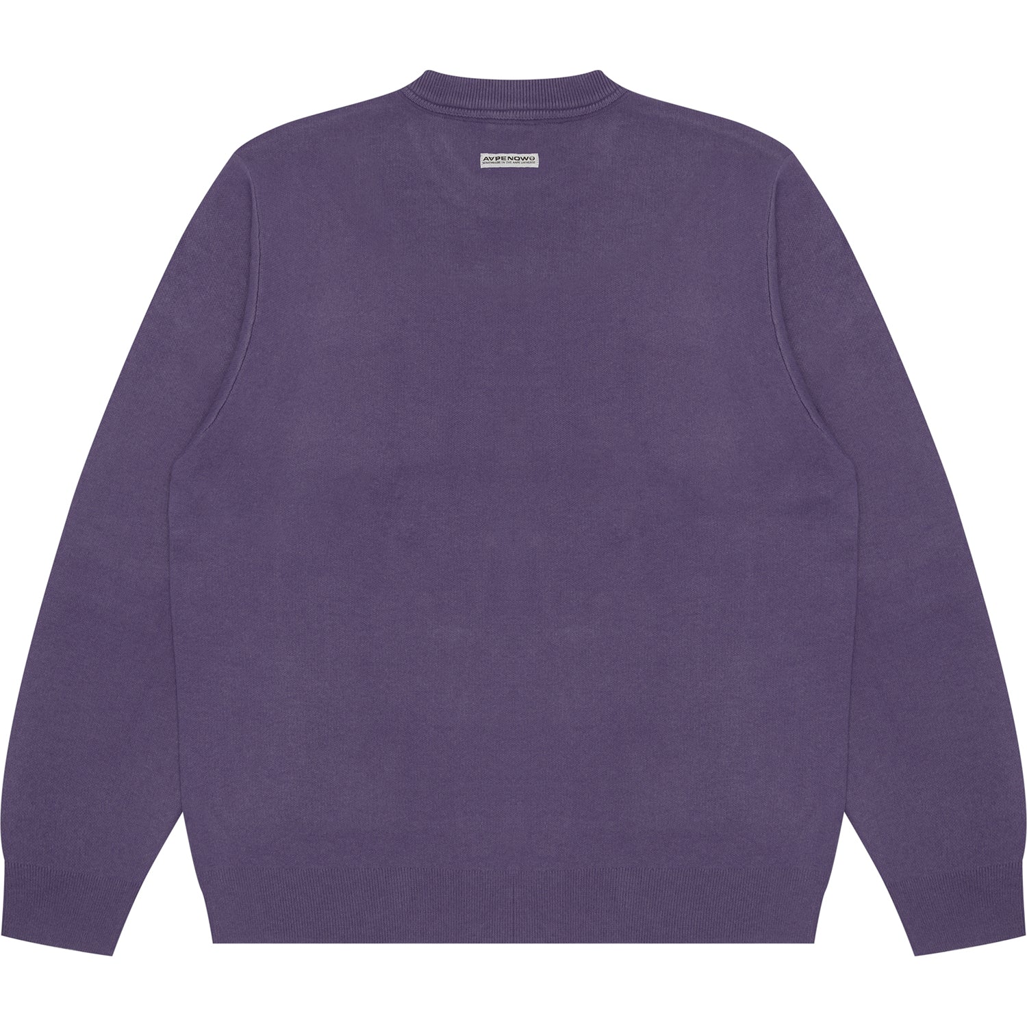 MOONFACE LOGO CREW NECK KNIT SWEATSHIRT