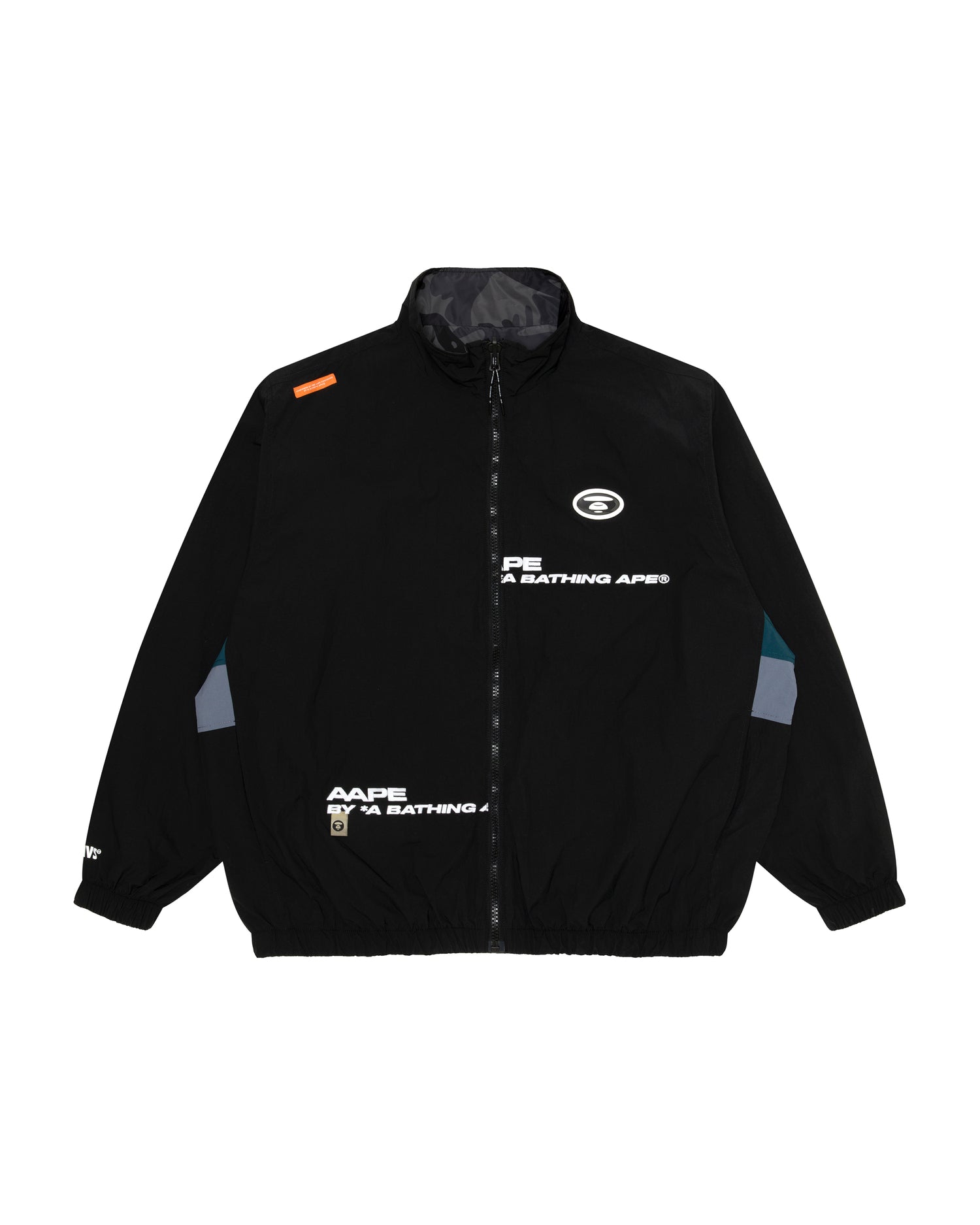 AAPE Moonface camo reversible zip-up jacket | Aape official