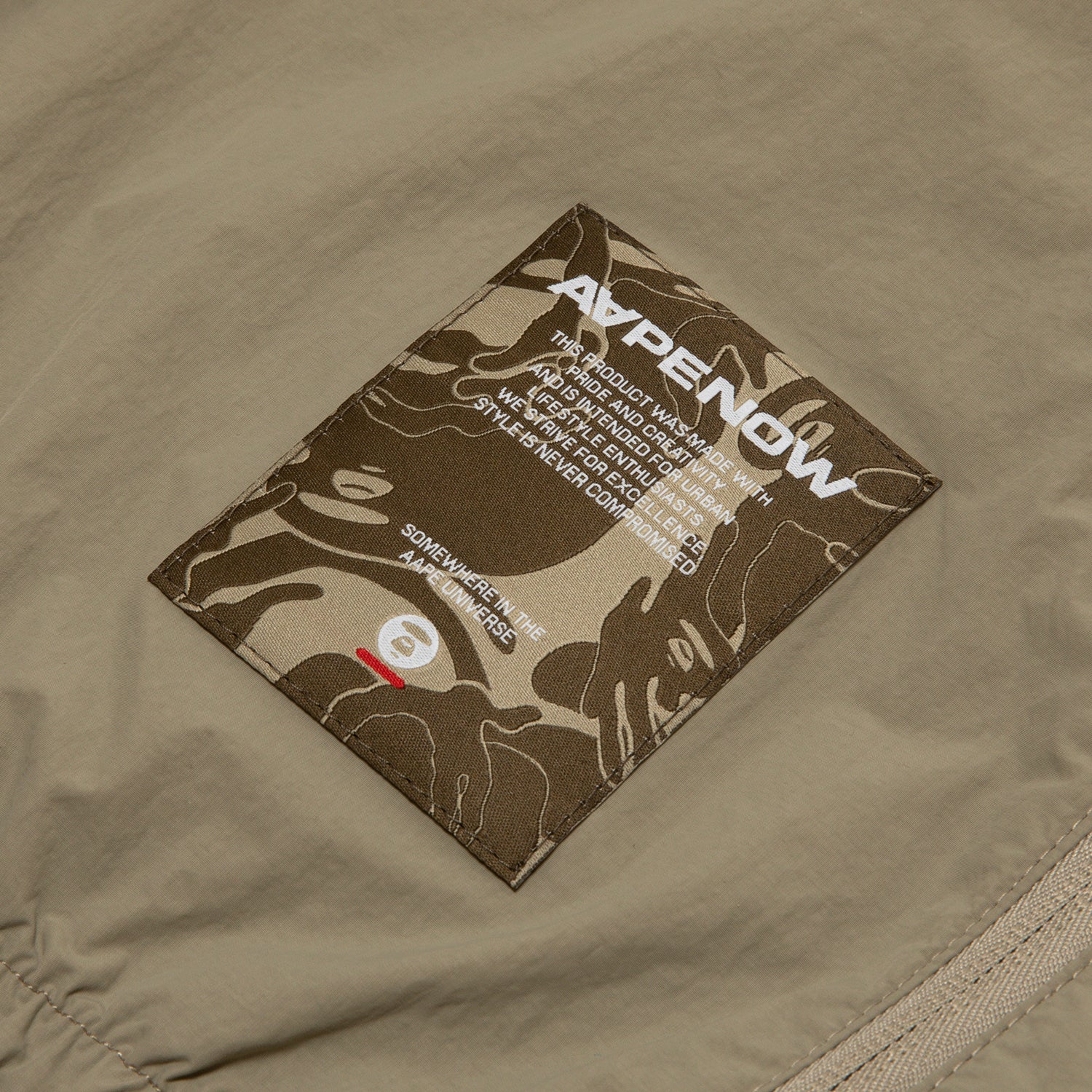 MOONFACE LOGO ZIP-UP JACKET