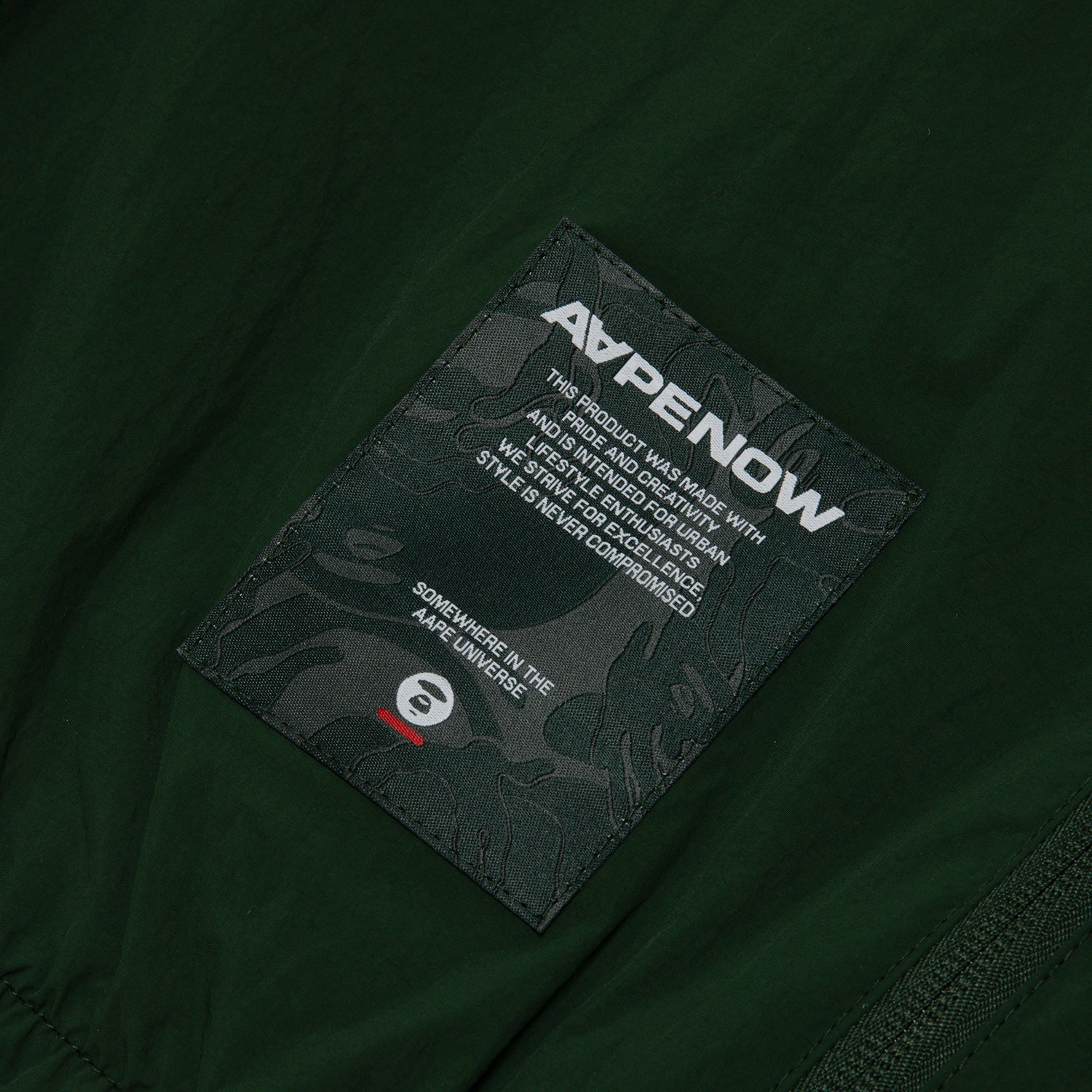 MOONFACE LOGO ZIP-UP JACKET