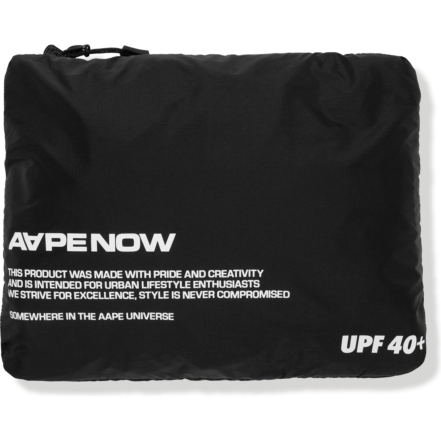 AAPLJM7704XXO/AAPENOW MOONFACE LOGO WINDBREAKER JACKET