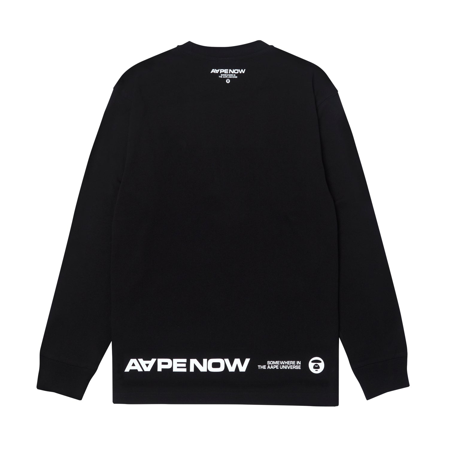 MOONFACE PATCH LONG-SLEEVE TEE