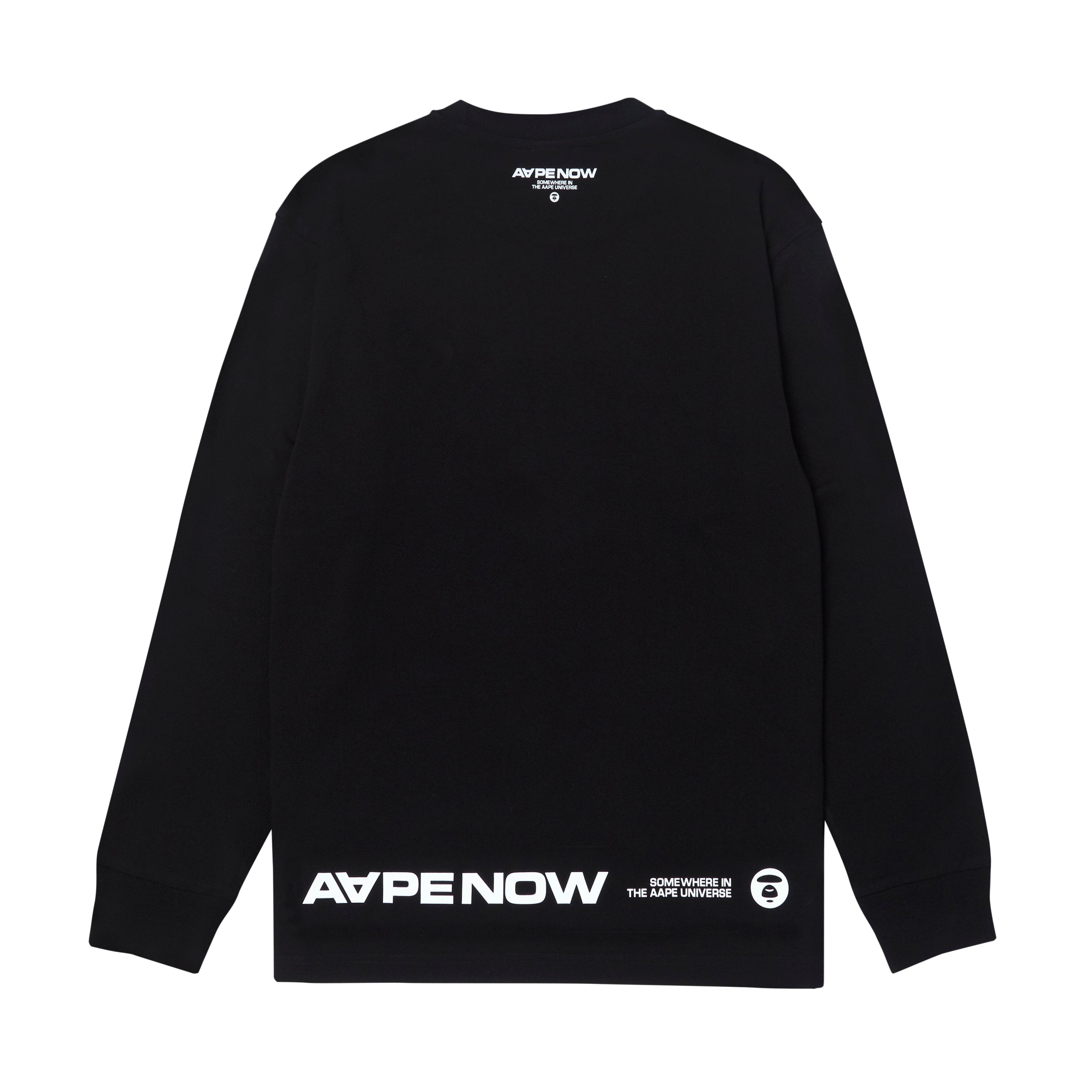MOONFACE PATCH LONG-SLEEVE TEE