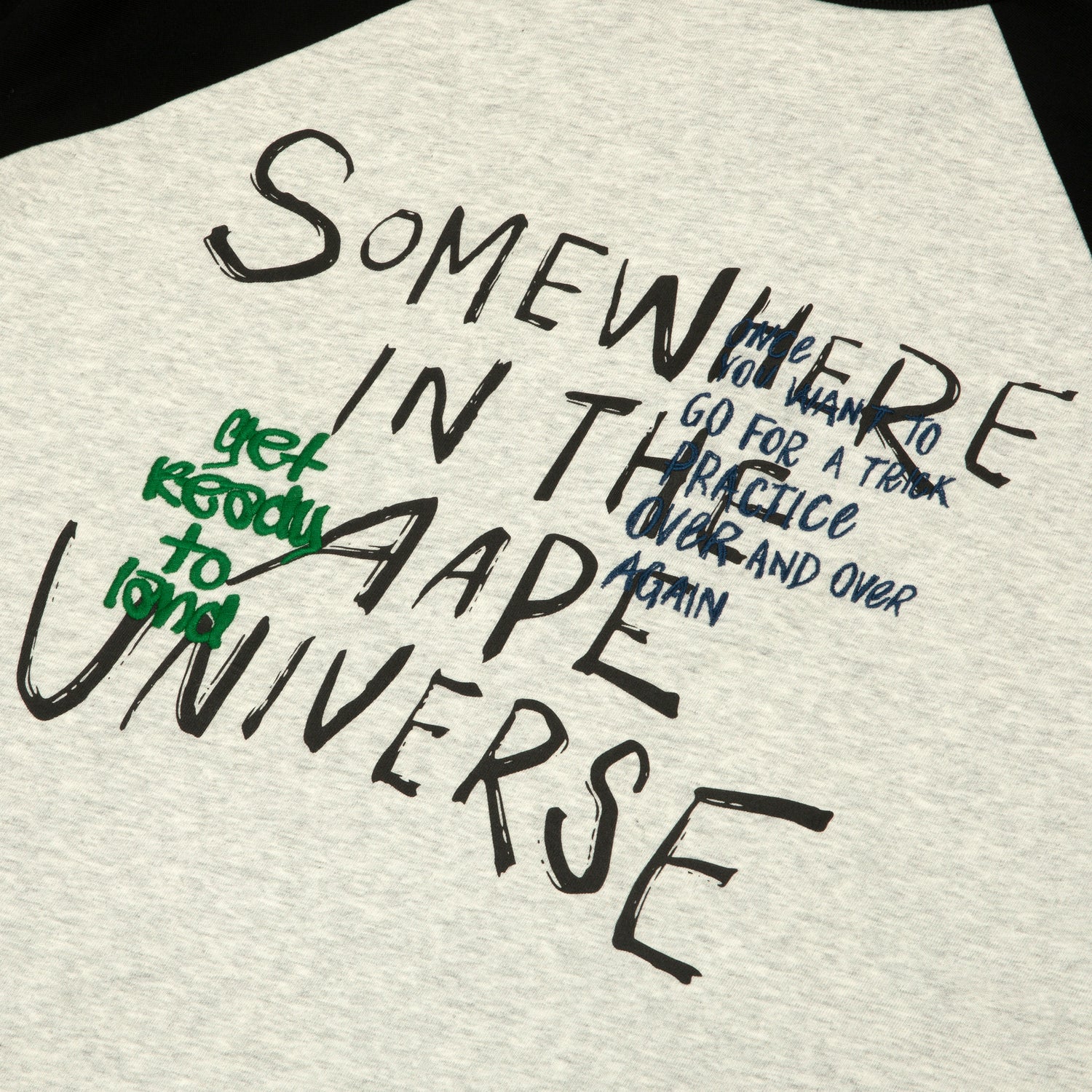 MOONFACE 1/2 SLEEVE TEE