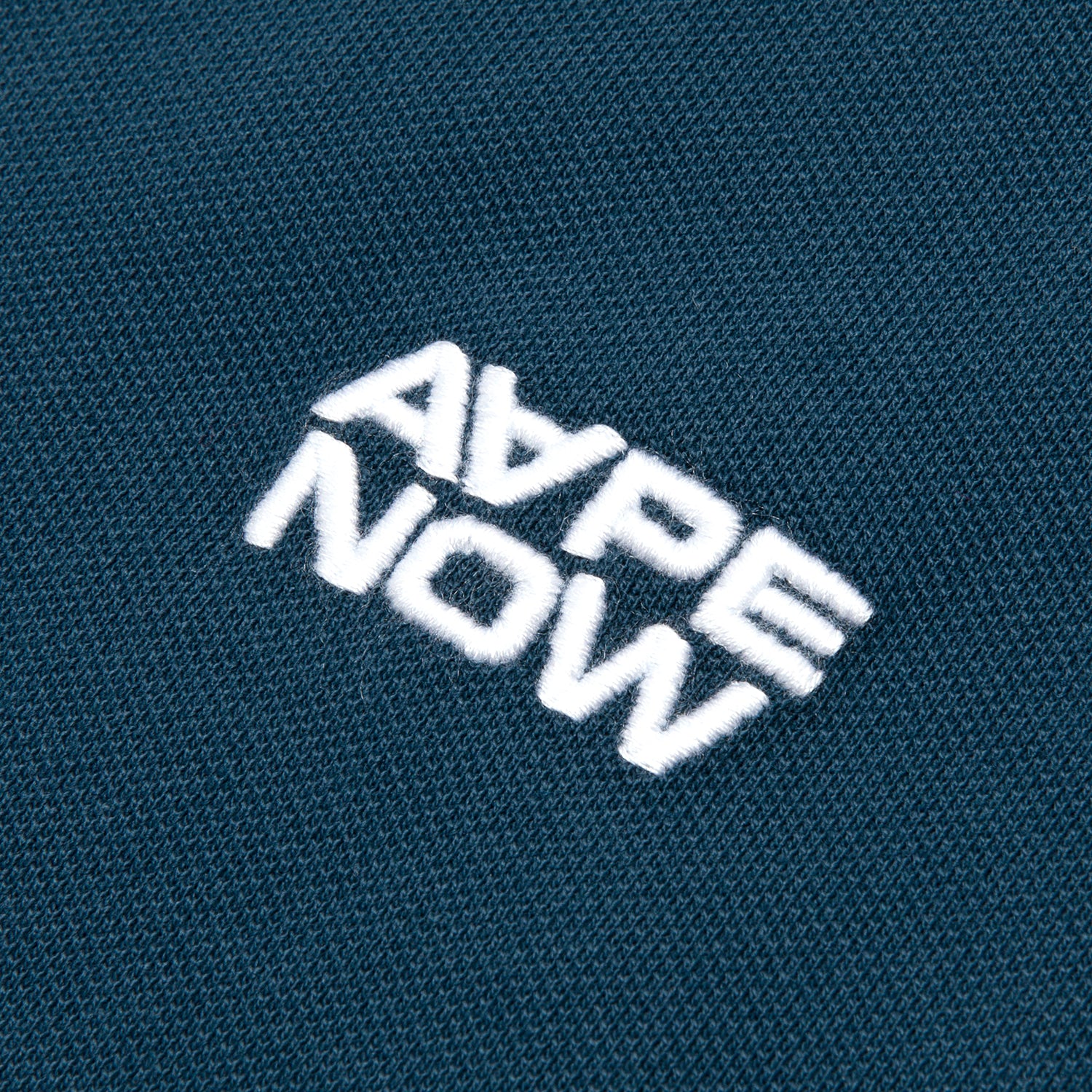AAPENOW MOONFACE LOGO POLO SHIRT