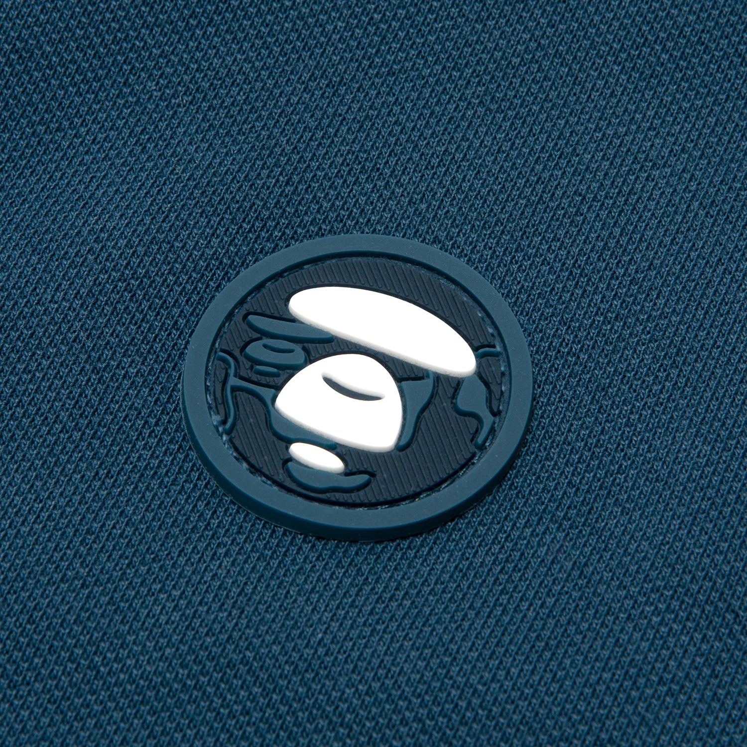 AAPENOW MOONFACE LOGO POLO SHIRT