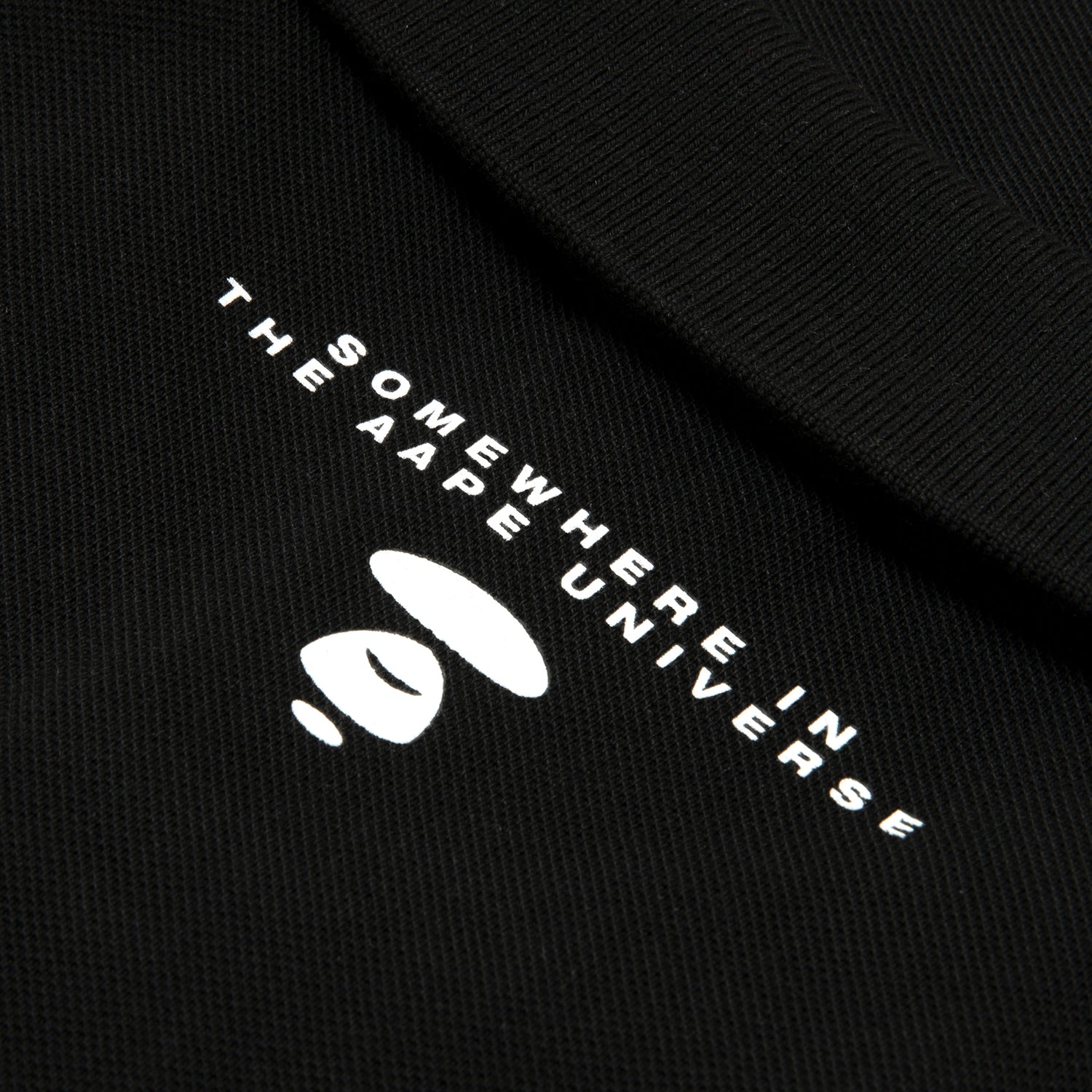 A PATCH POLO SHIRT
