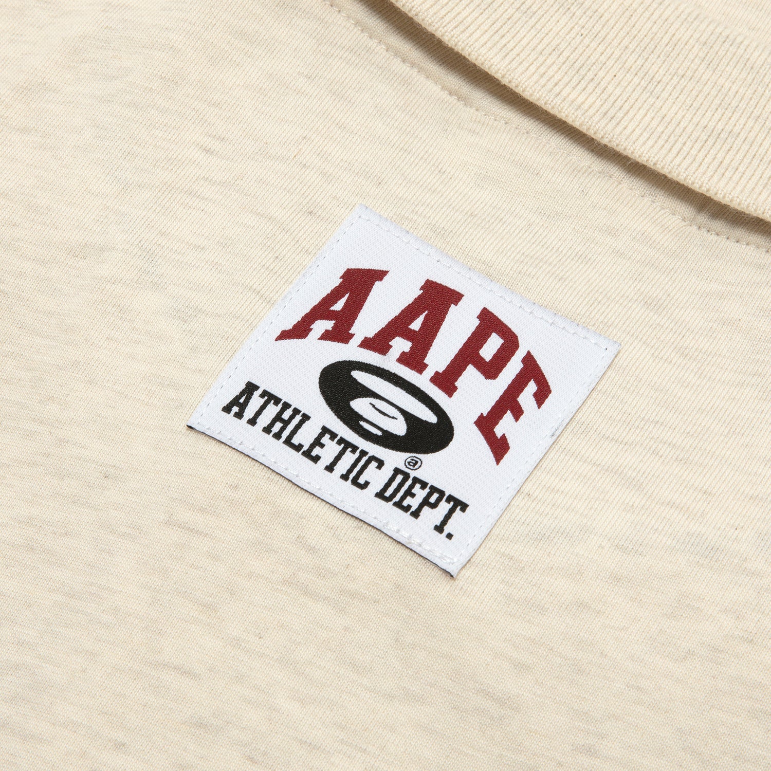 AAPENOW MOONFACE LOGO POLO SHIRT