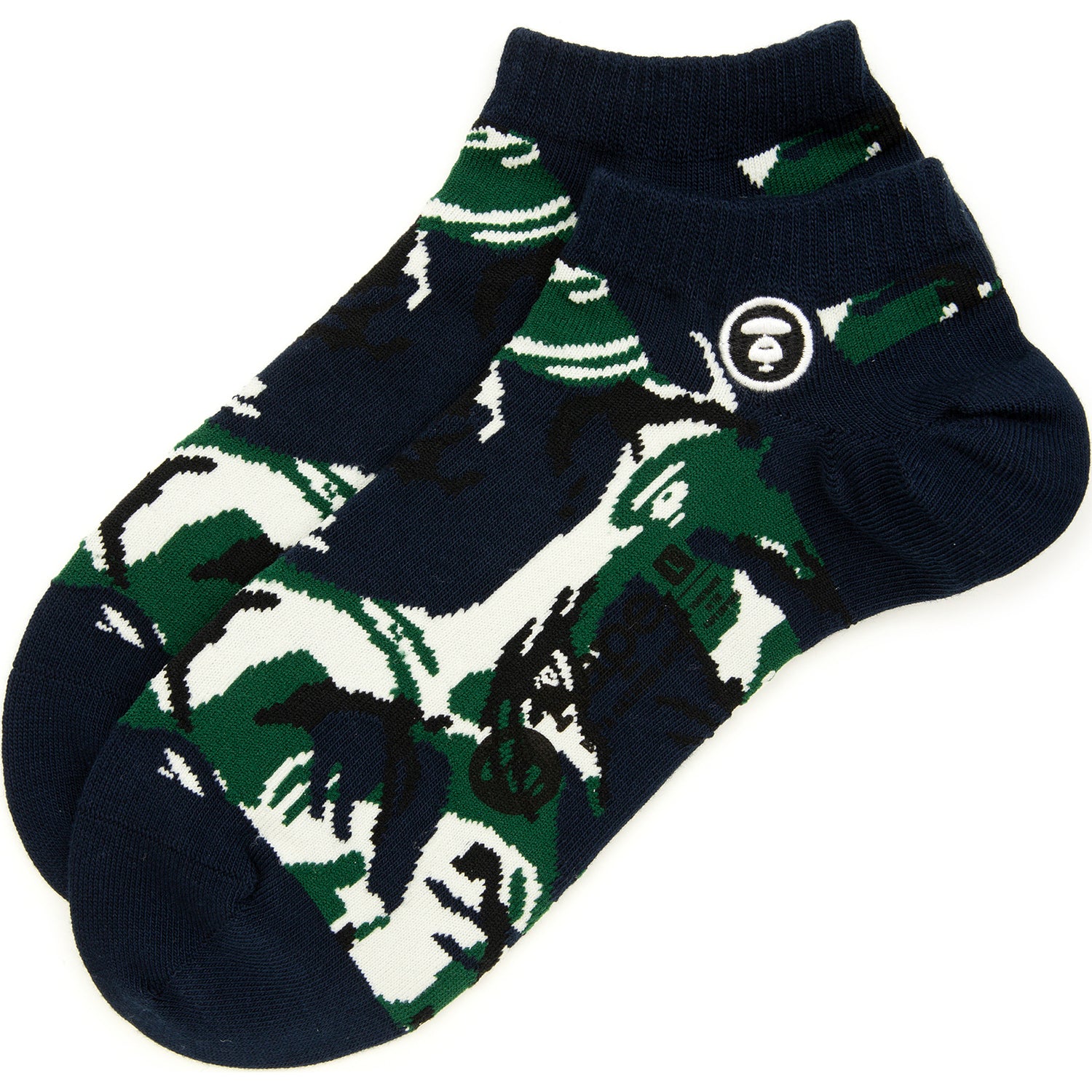 MOONFACE LOGO CAMO SOCKS