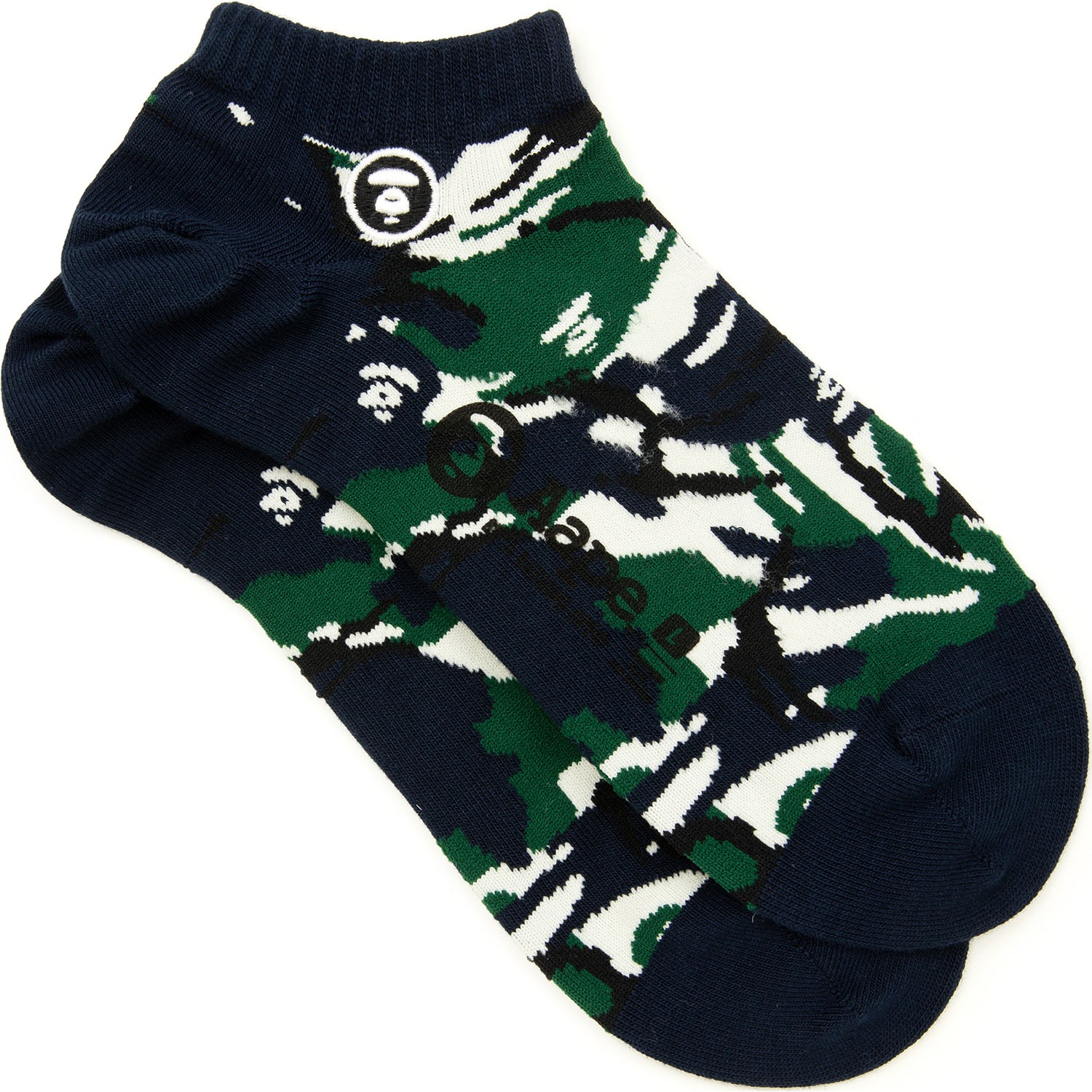 MOONFACE LOGO CAMO SOCKS