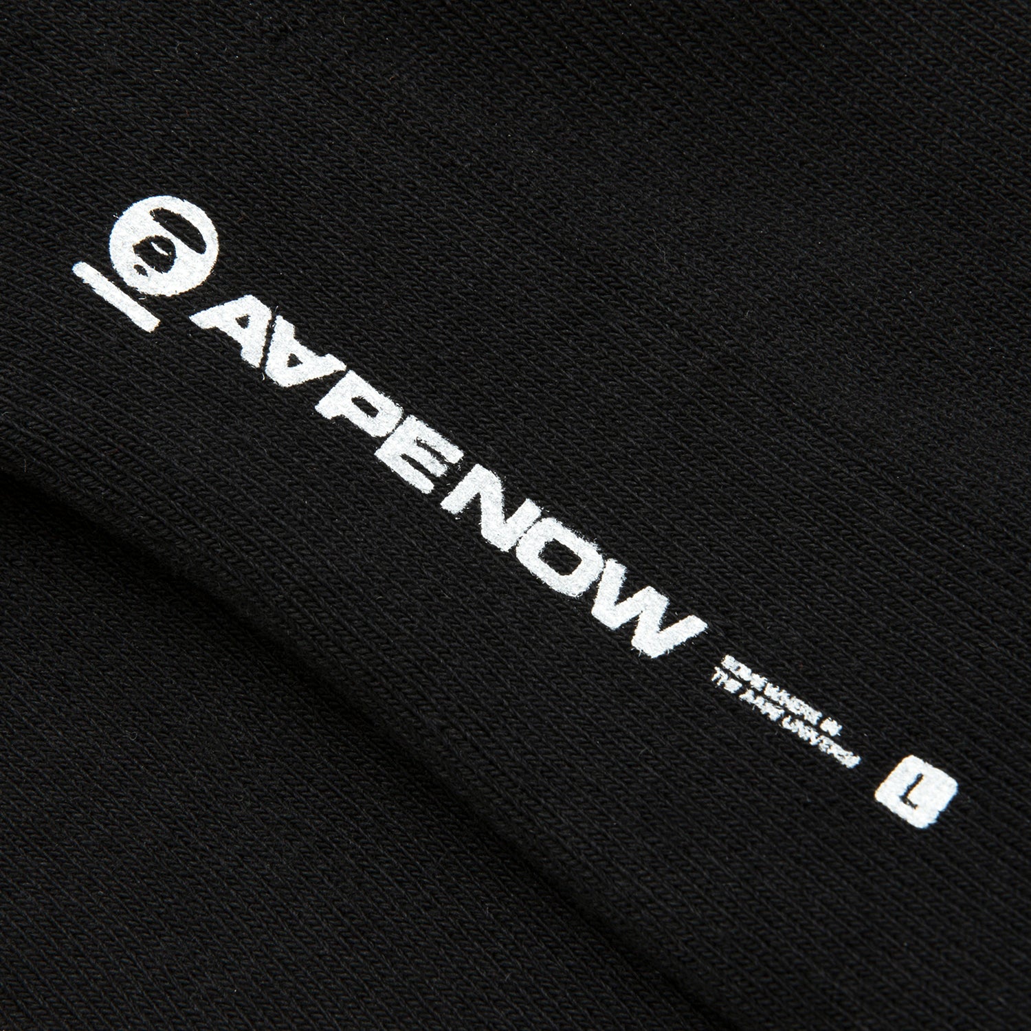 AAPENOW MOONFACE LOGO SOCKS