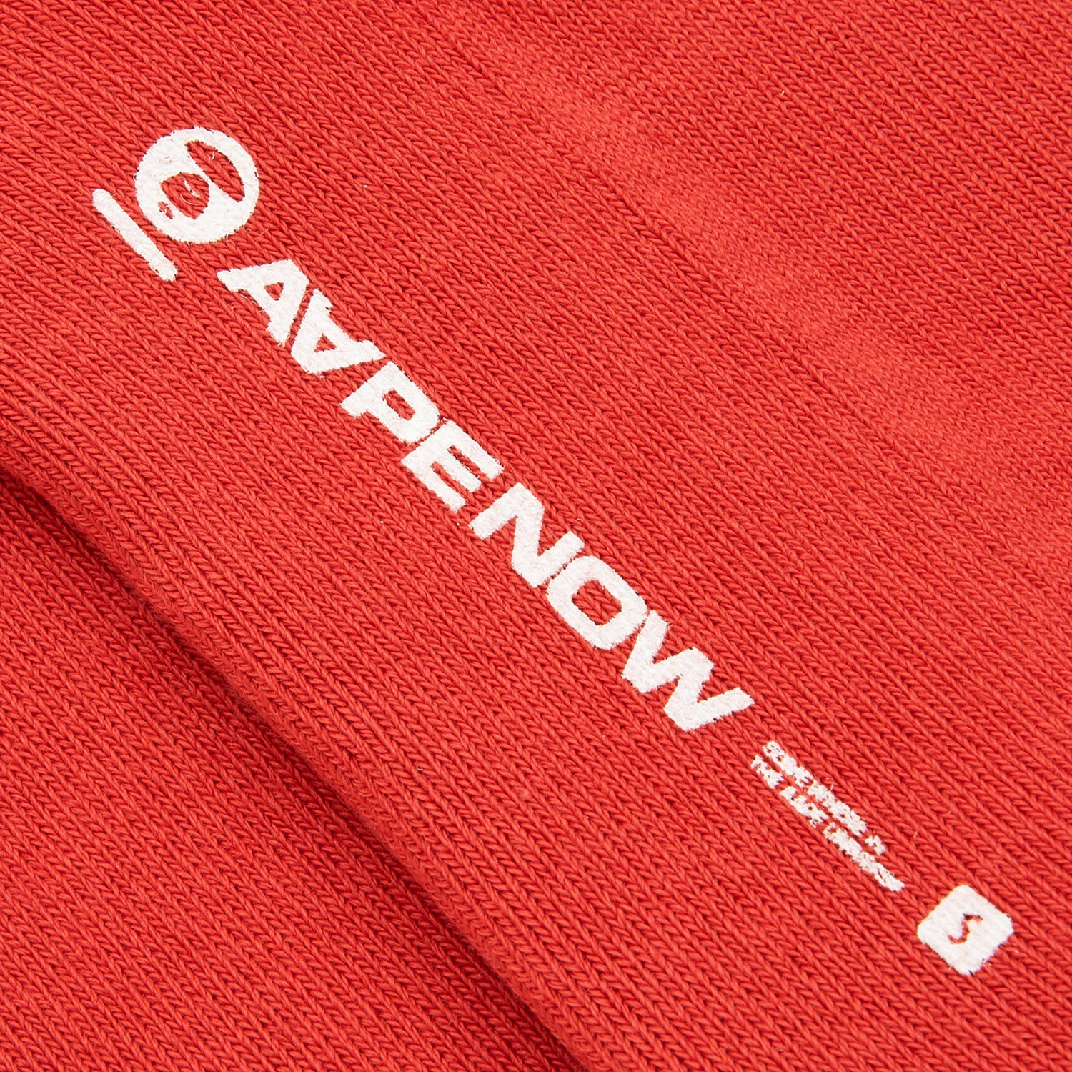 AAPENOW MOONFACE LOGO SOCKS