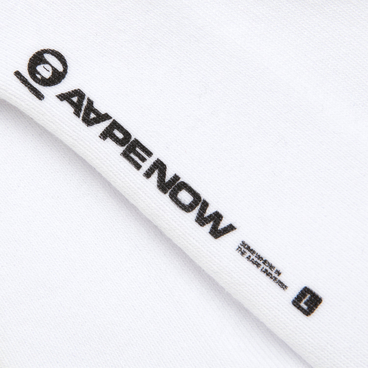 AAPENOW MOONFACE LOGO SOCKS