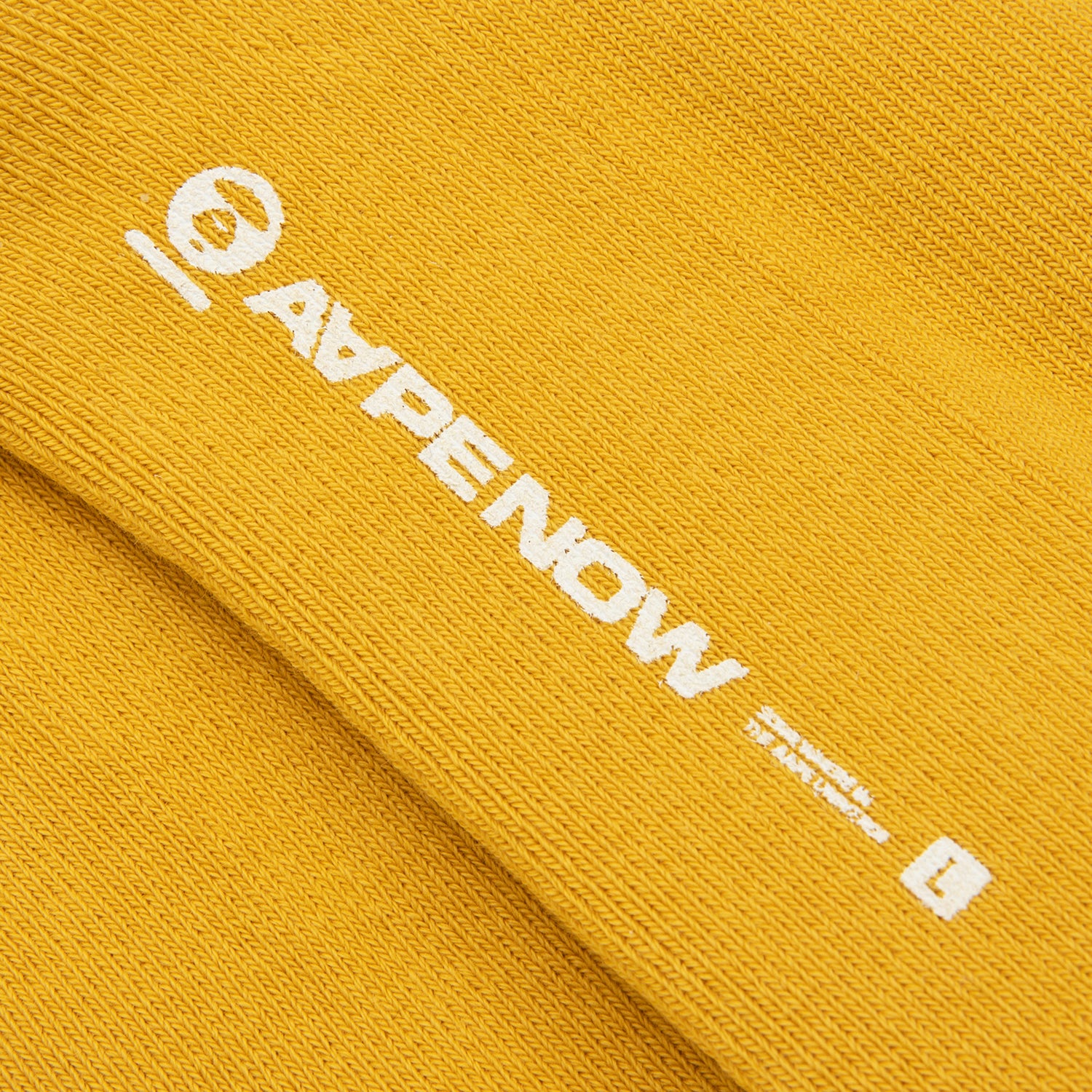 AAPENOW MOONFACE LOGO SOCKS