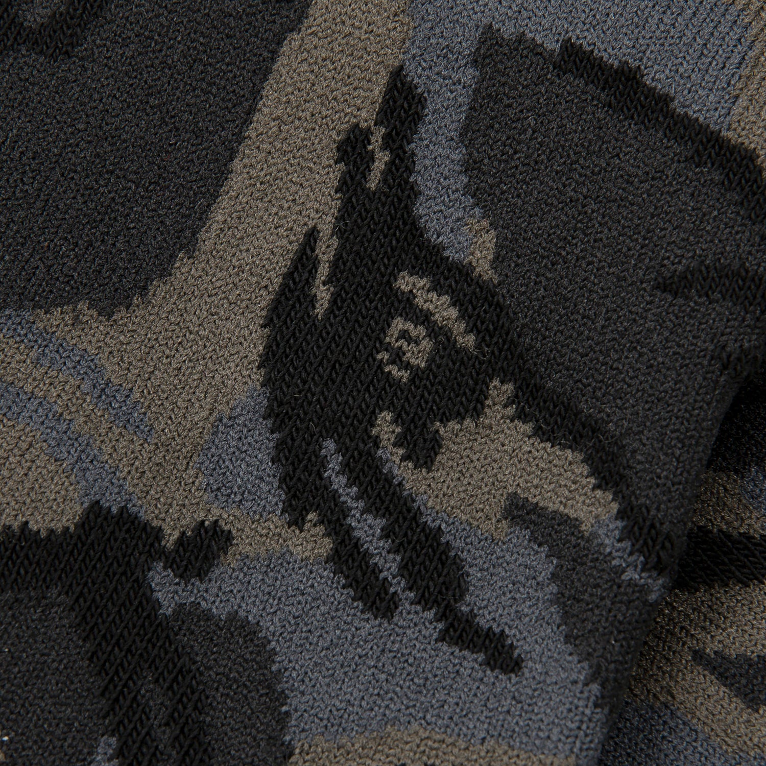 AAPSOM4293XXO/MOONFACE LOGO CAMO CREW SOCKS