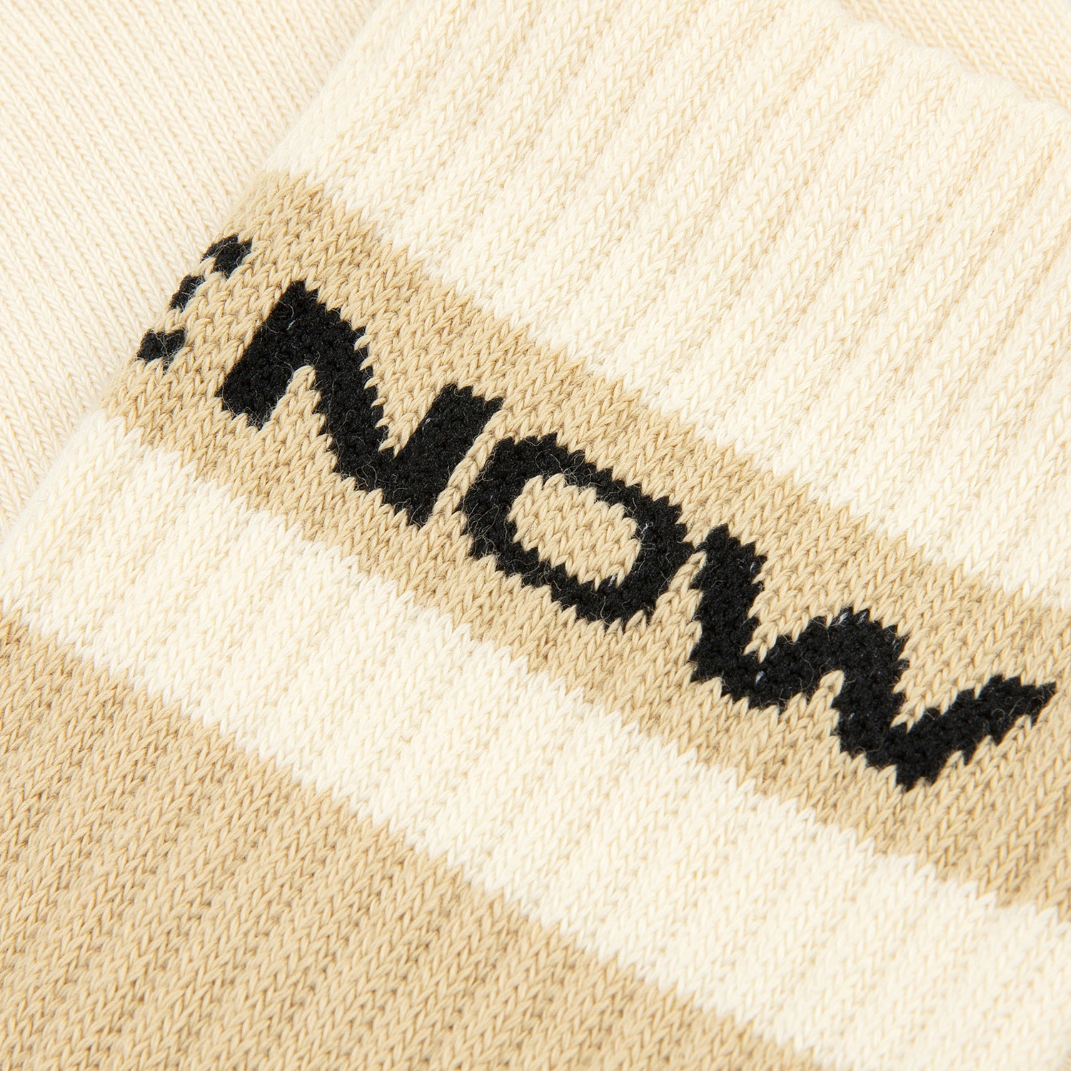 AAPSOM5135XXO/AAPENOW MOONFACE LOGO CREW SOCKS