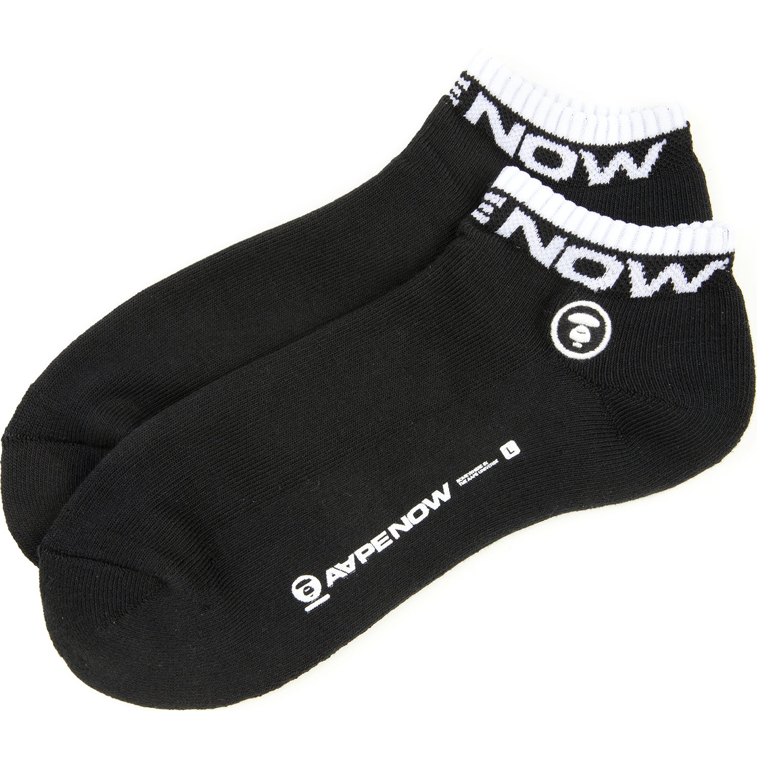 AAPENOW MOONFACE LOGO SOCKS