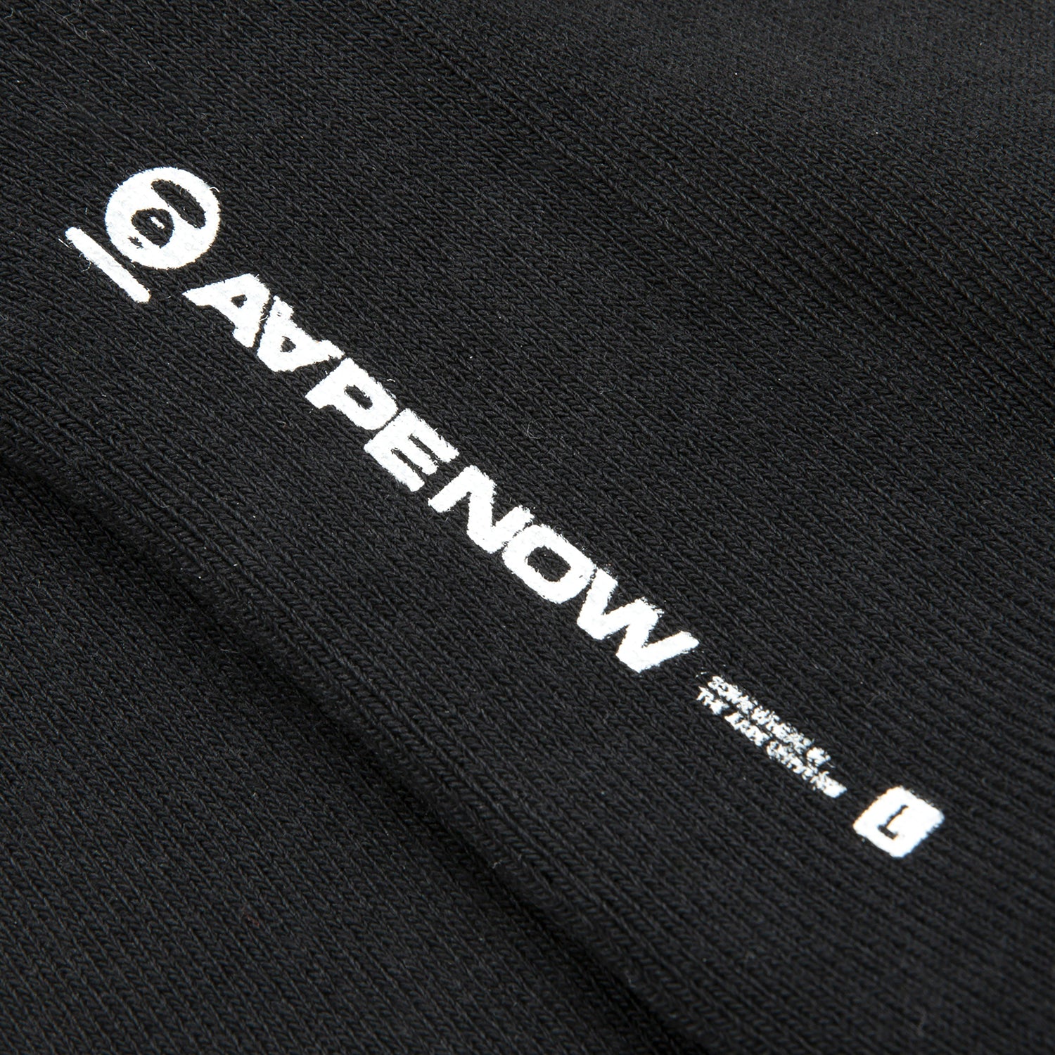 AAPENOW MOONFACE LOGO SOCKS