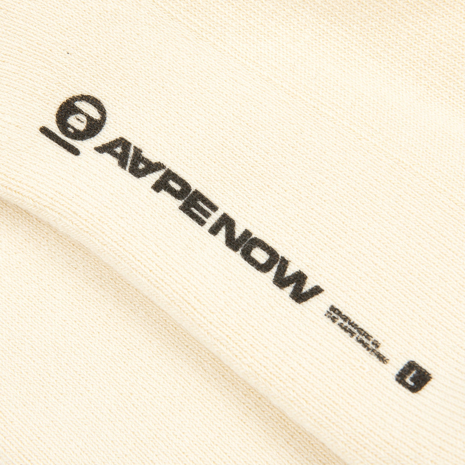 AAPENOW MOONFACE LOGO SOCKS