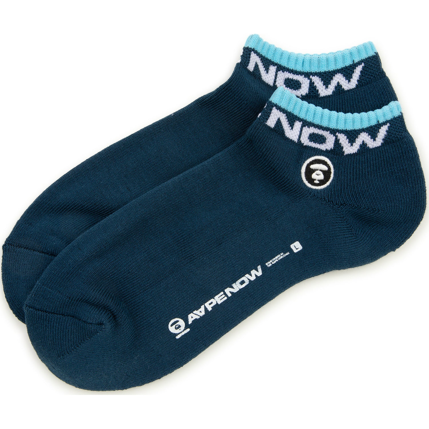 AAPENOW MOONFACE LOGO SOCKS