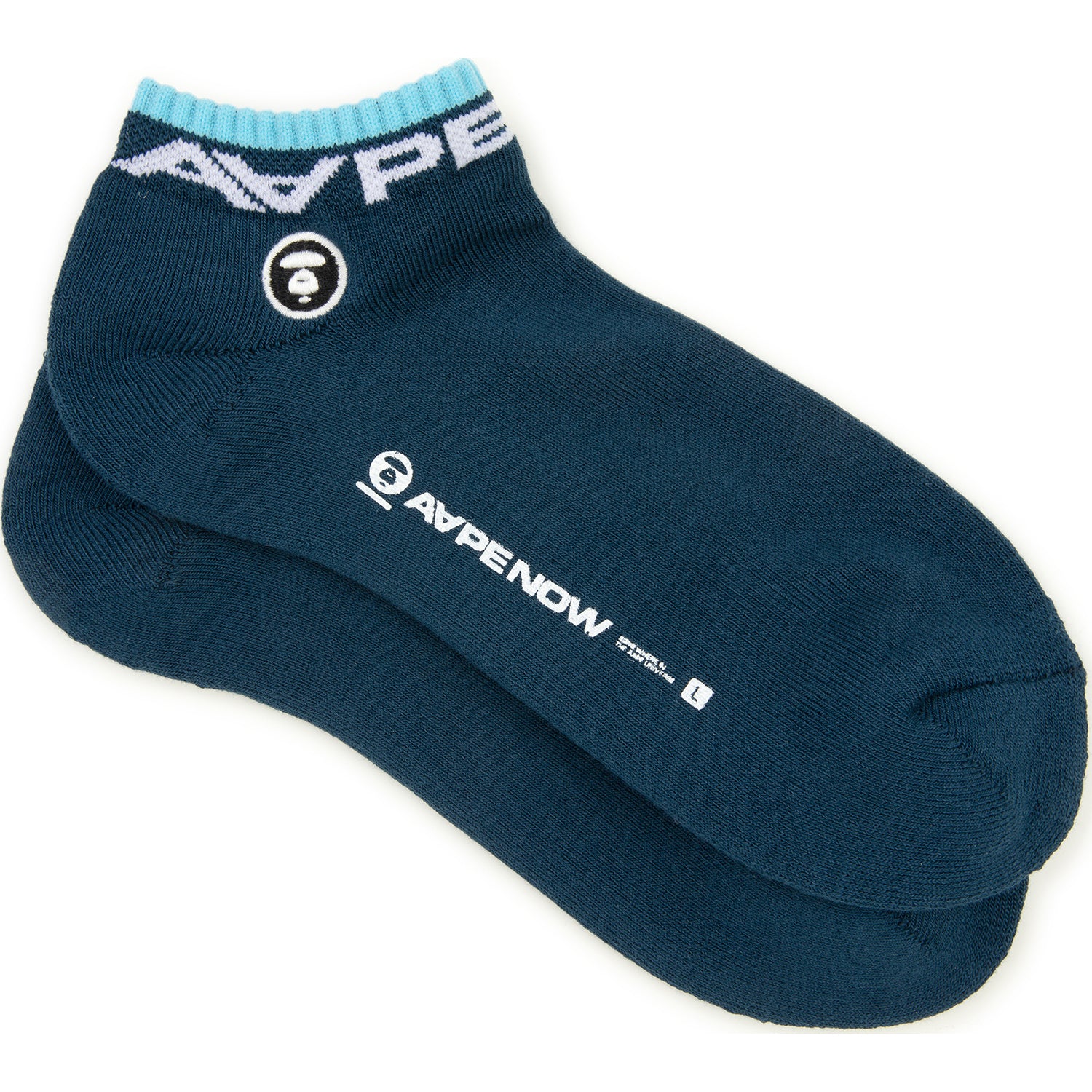 AAPENOW MOONFACE LOGO SOCKS