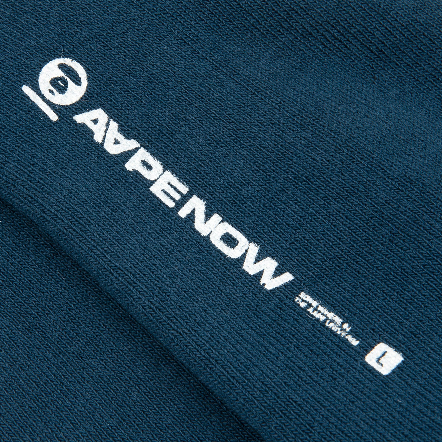 AAPENOW MOONFACE LOGO SOCKS