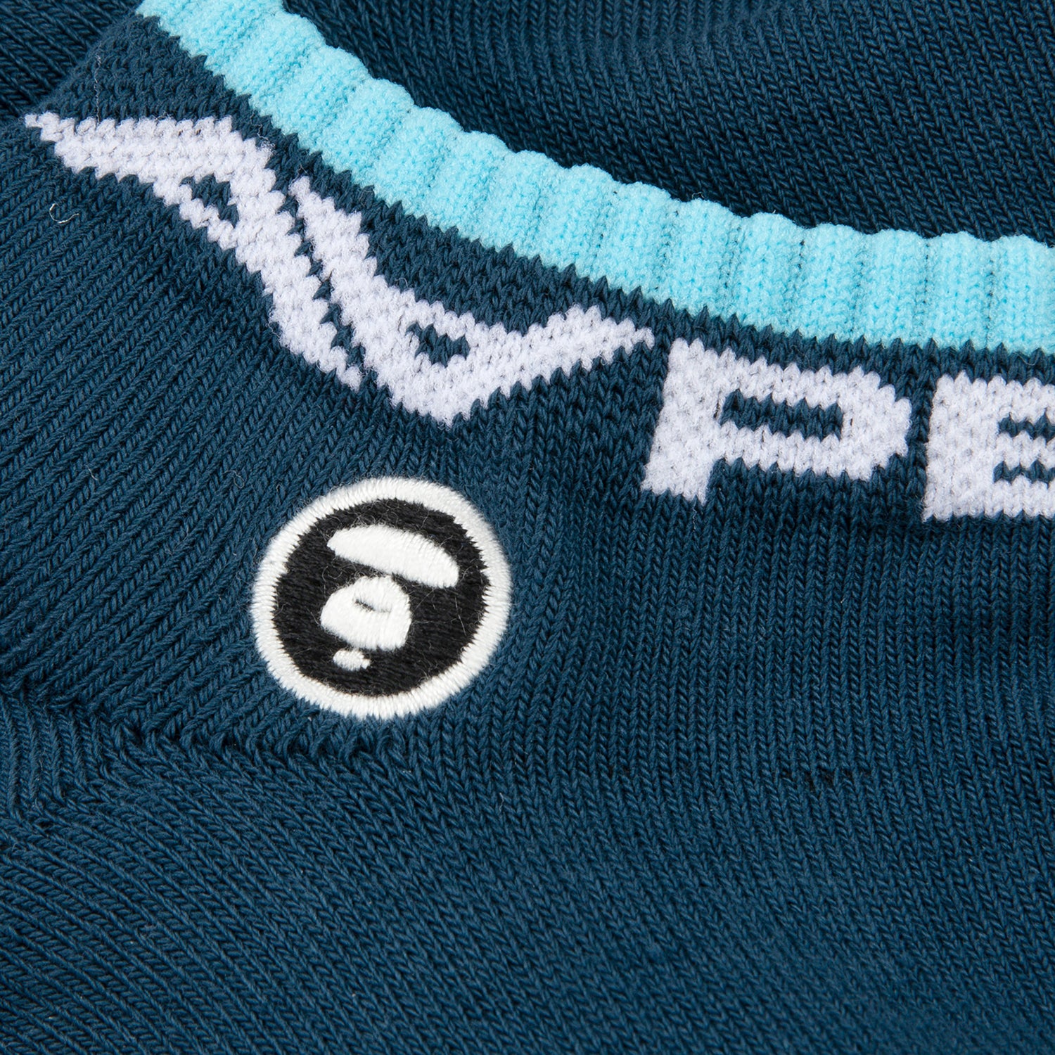 AAPENOW MOONFACE LOGO SOCKS