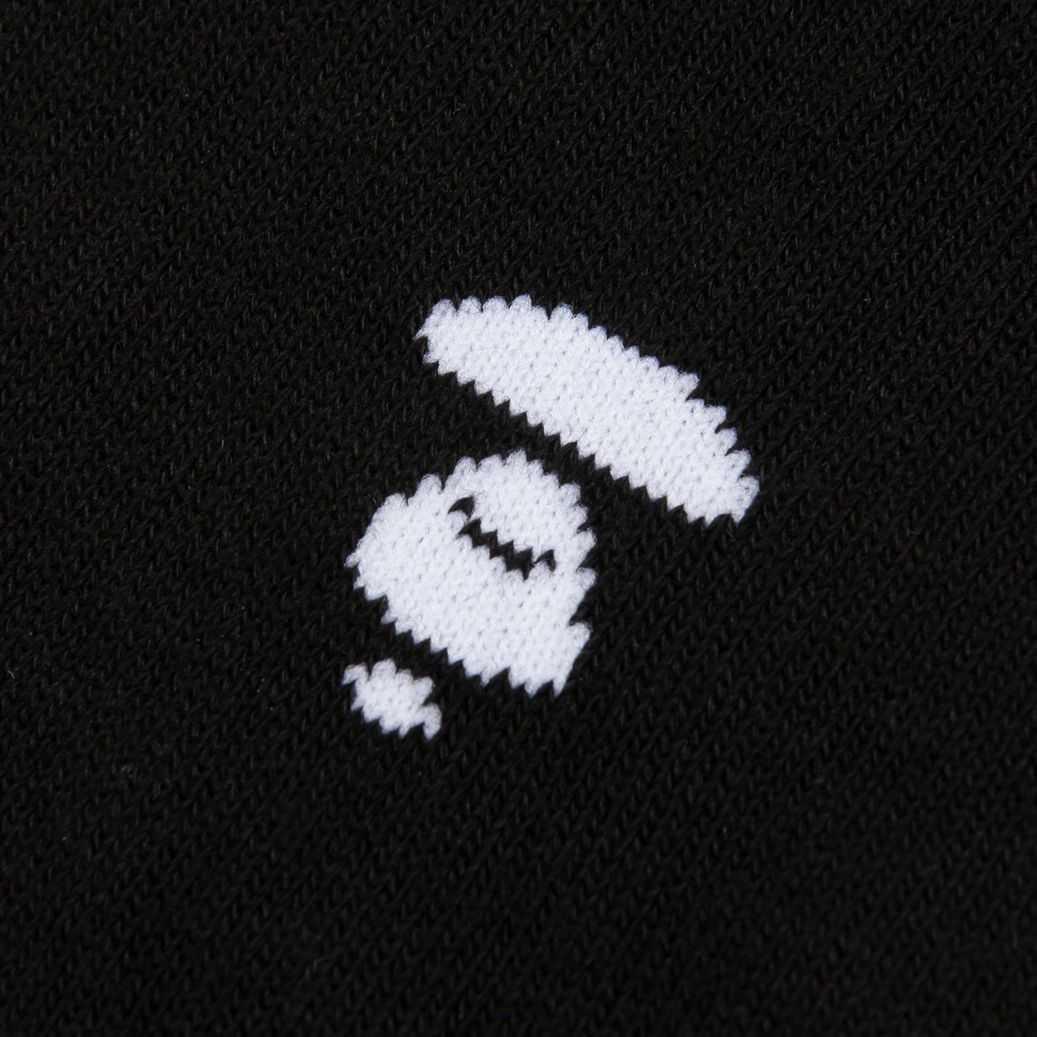 MOONFACE EMBROIDERED MONOGRAMMED SOCKS