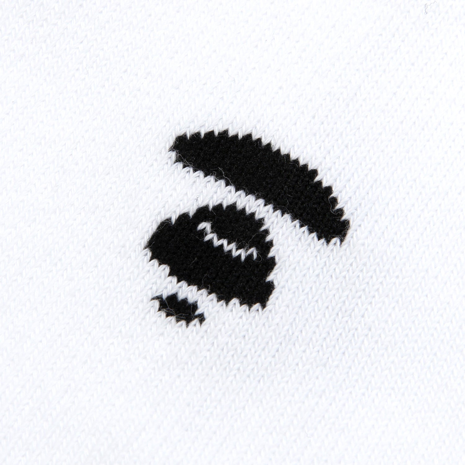 MOONFACE EMBROIDERED MONOGRAMMED SOCKS