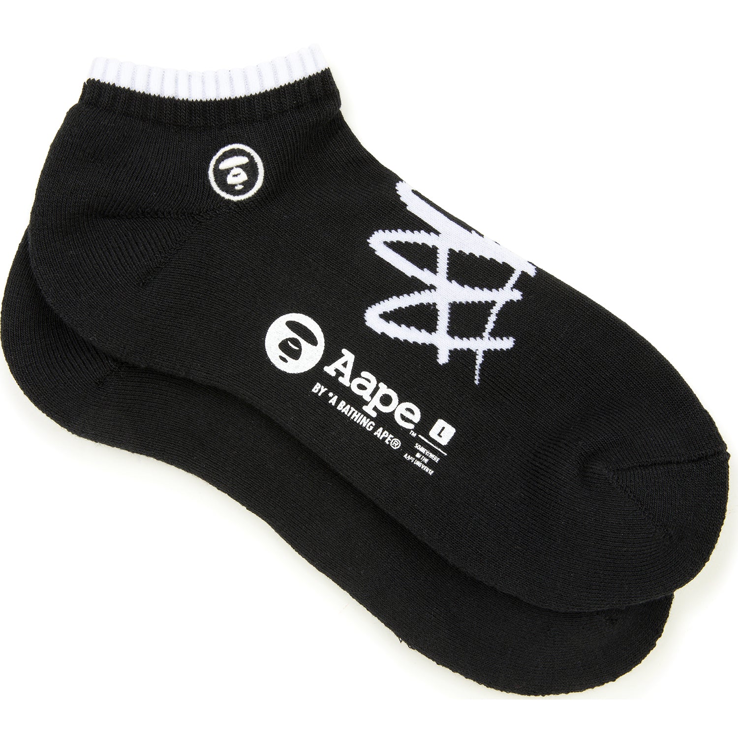 MOONFACE LOGO LOW-CUT ANKLE SOCKS