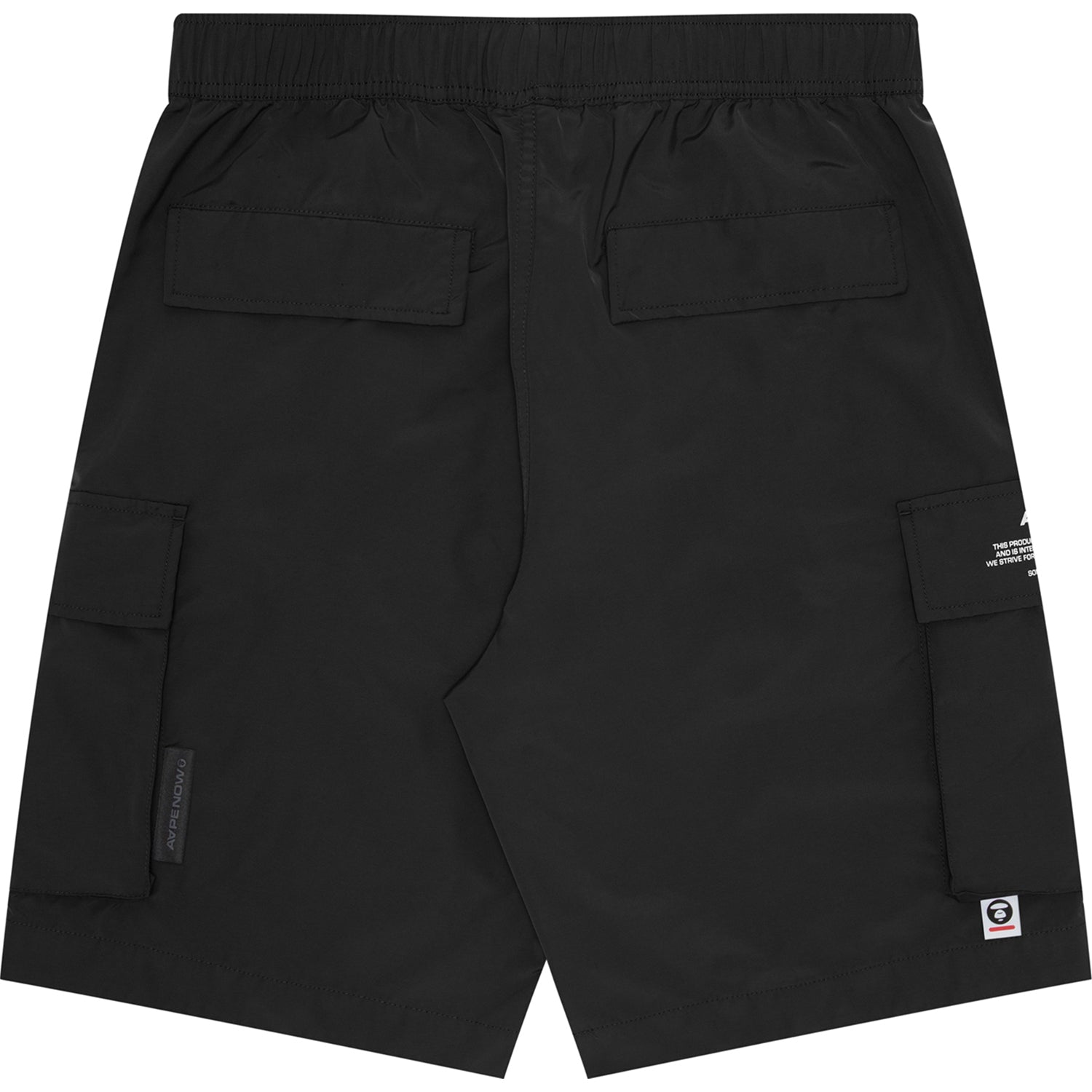 MOONFACE PATCH CARGO SHORTS
