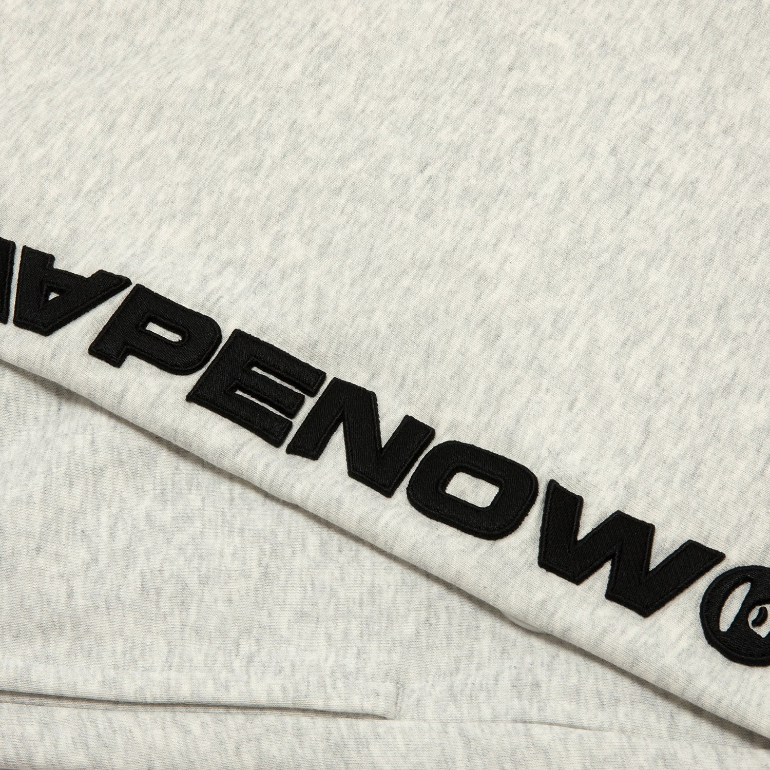 AAPENOW MOONFACE LOGO SWEAT SHORTS