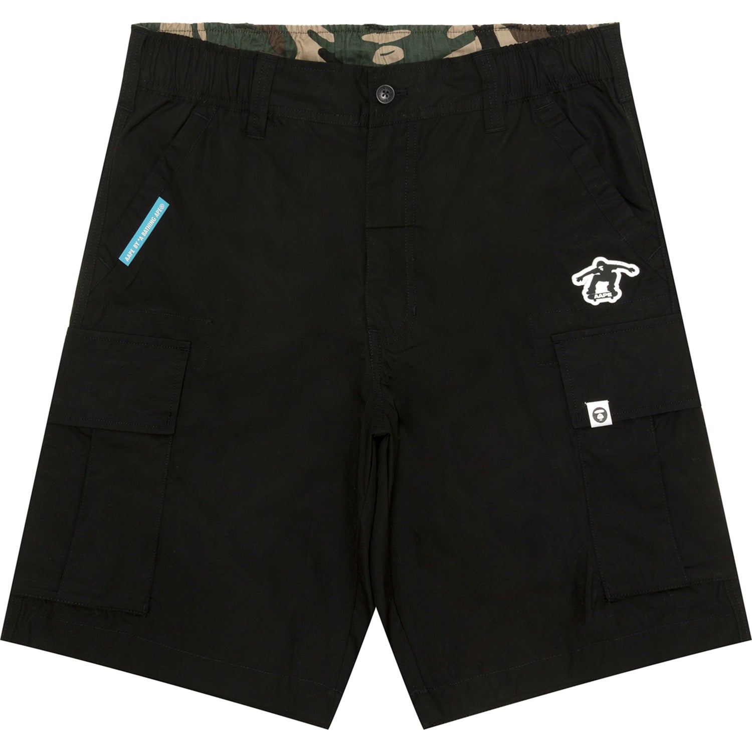 MOONFACE LOGO CARGO SHORTS