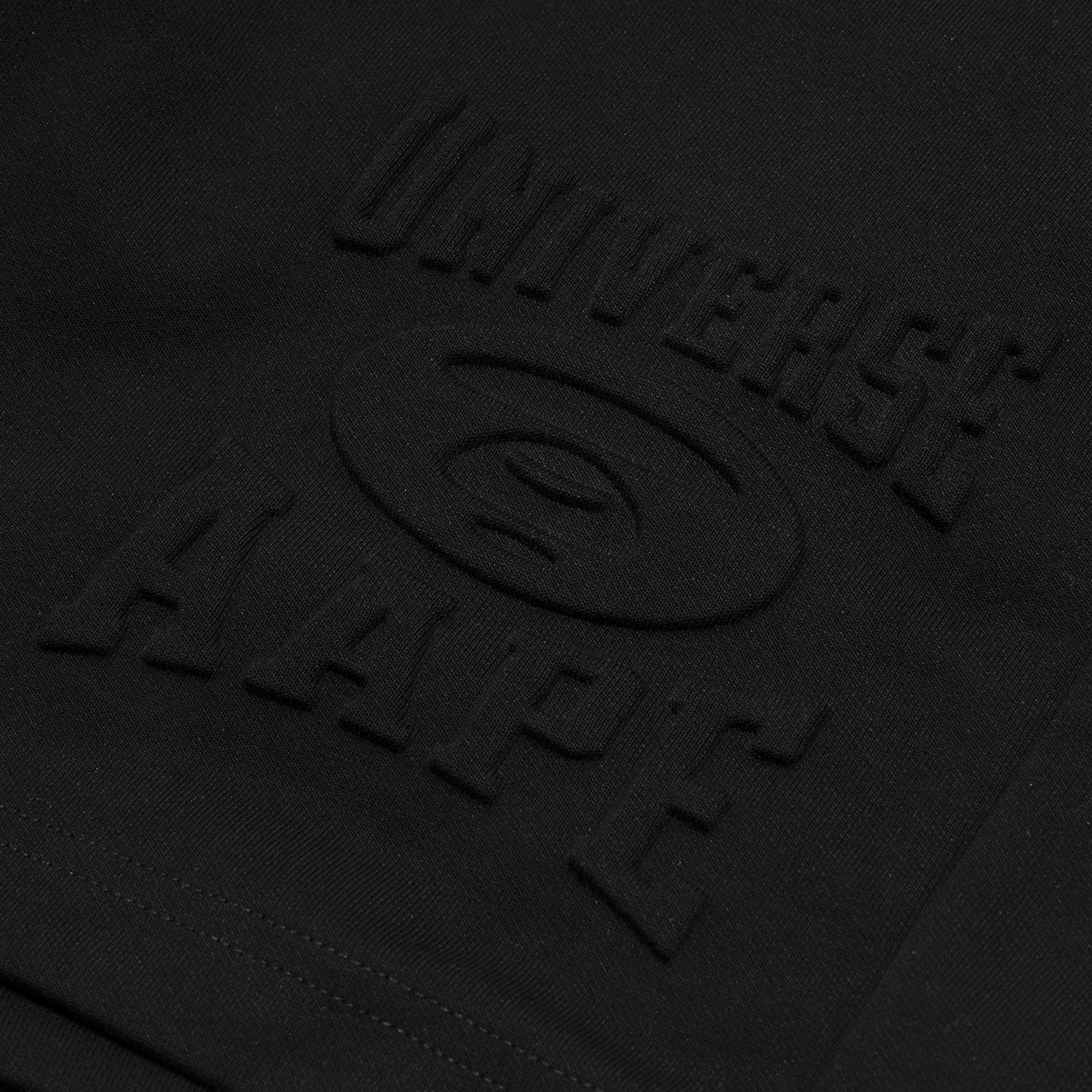 AAPEUNVS MOONFACE LOGO SWEAT SHORTS