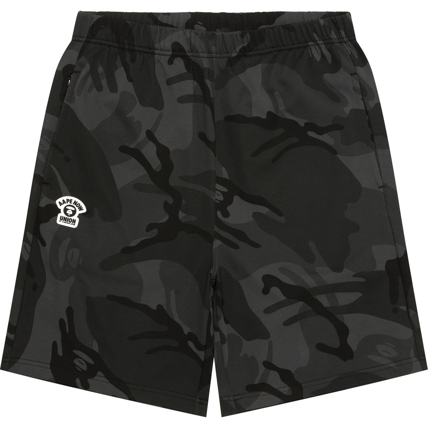 AAPENOW MOONFACE LOGO SWEAT SHORTS