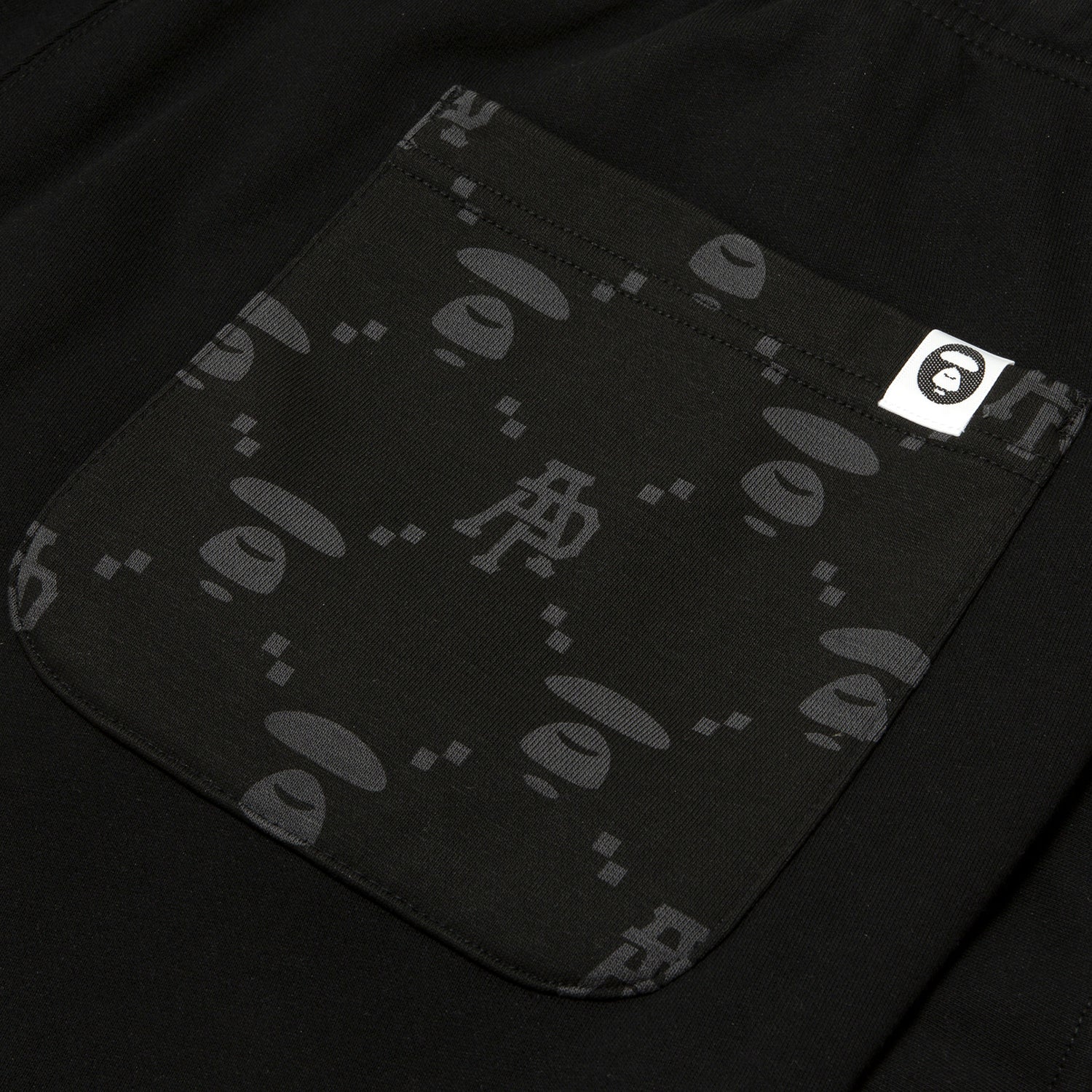 AAPENOW MOONFACE LOGO SWEAT SHORTS