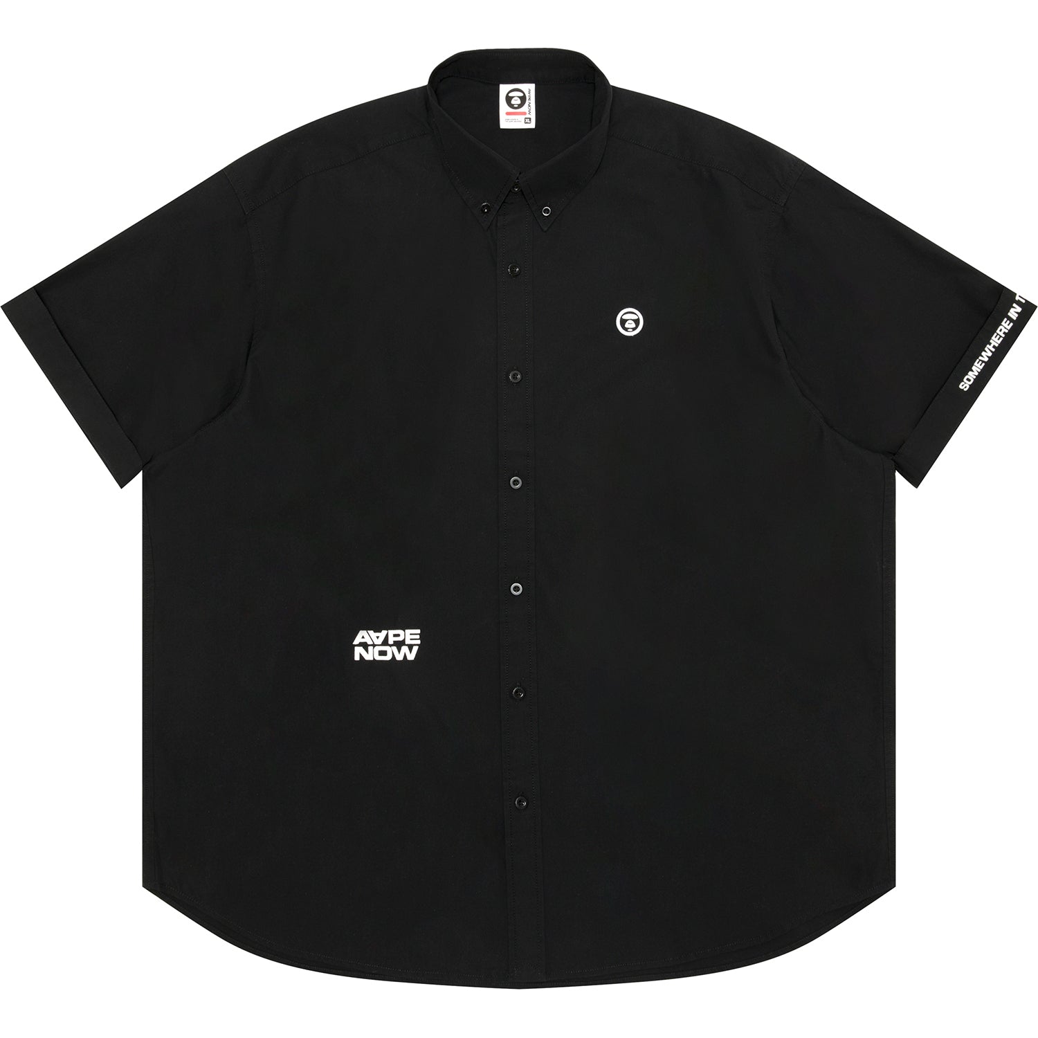 AAPENOW MOONFACE LOGO SHORT SLEEVE SHIRT