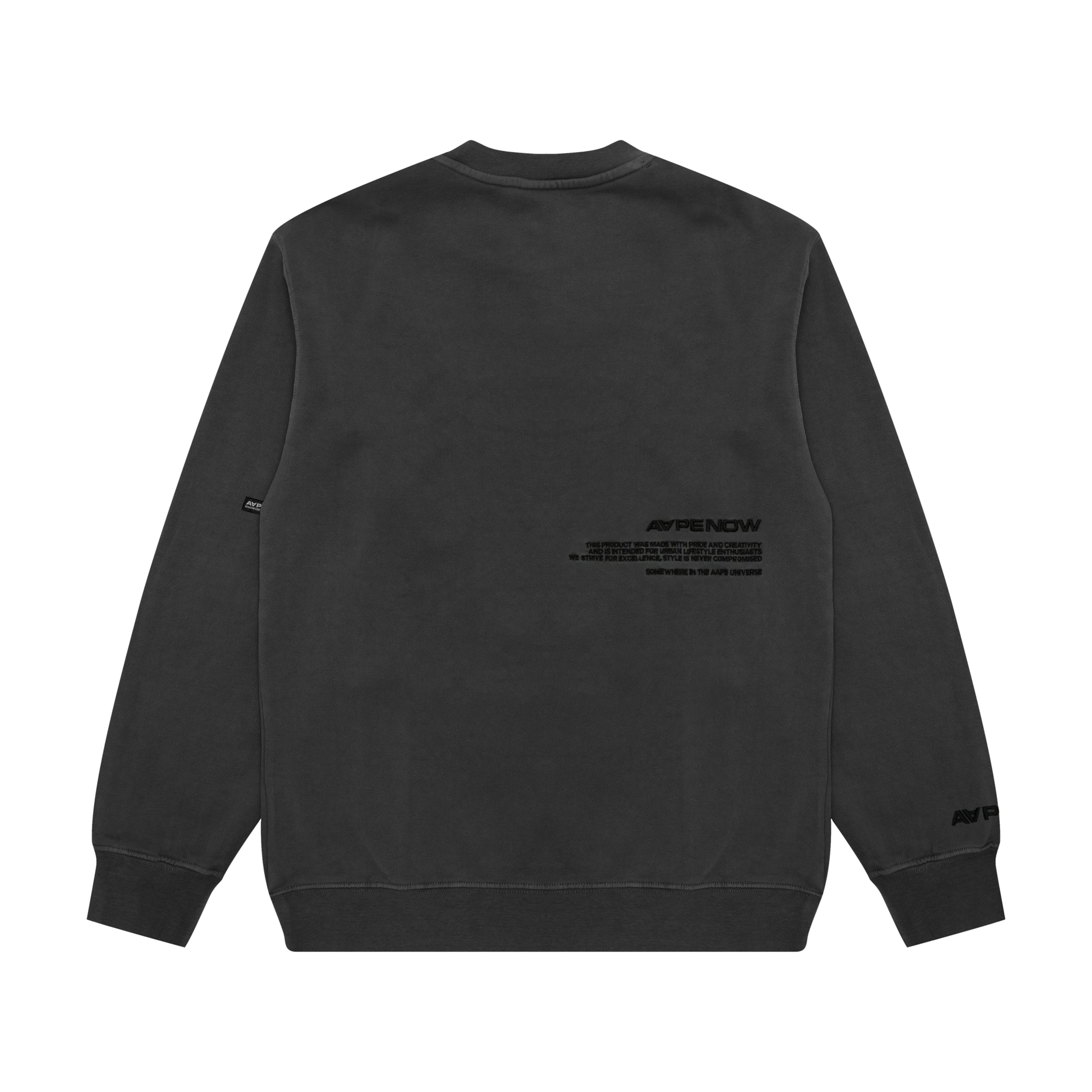 MOONFACE PATCH SWEATSHIRT