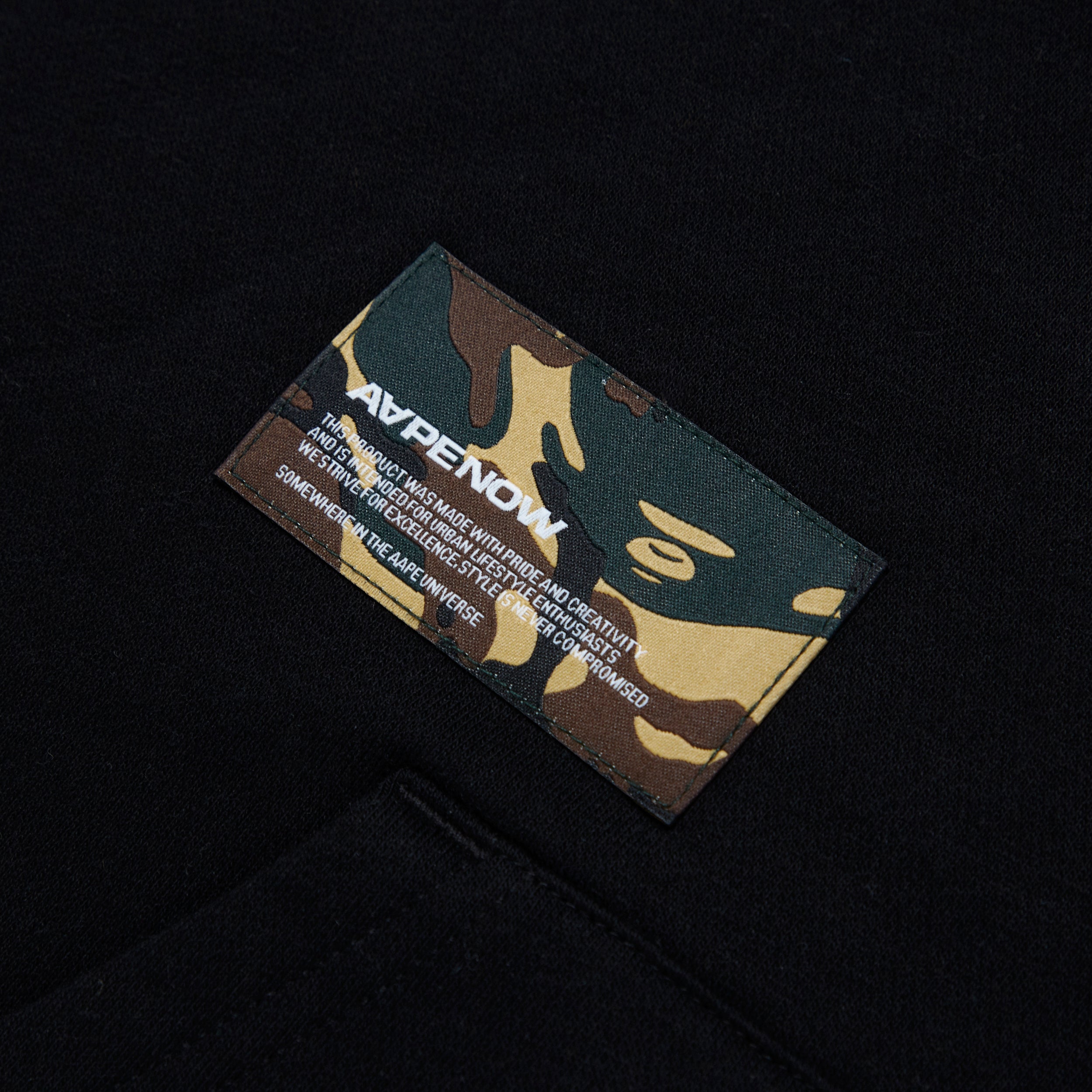 MOONFACE CAMO PATCH HOODIE