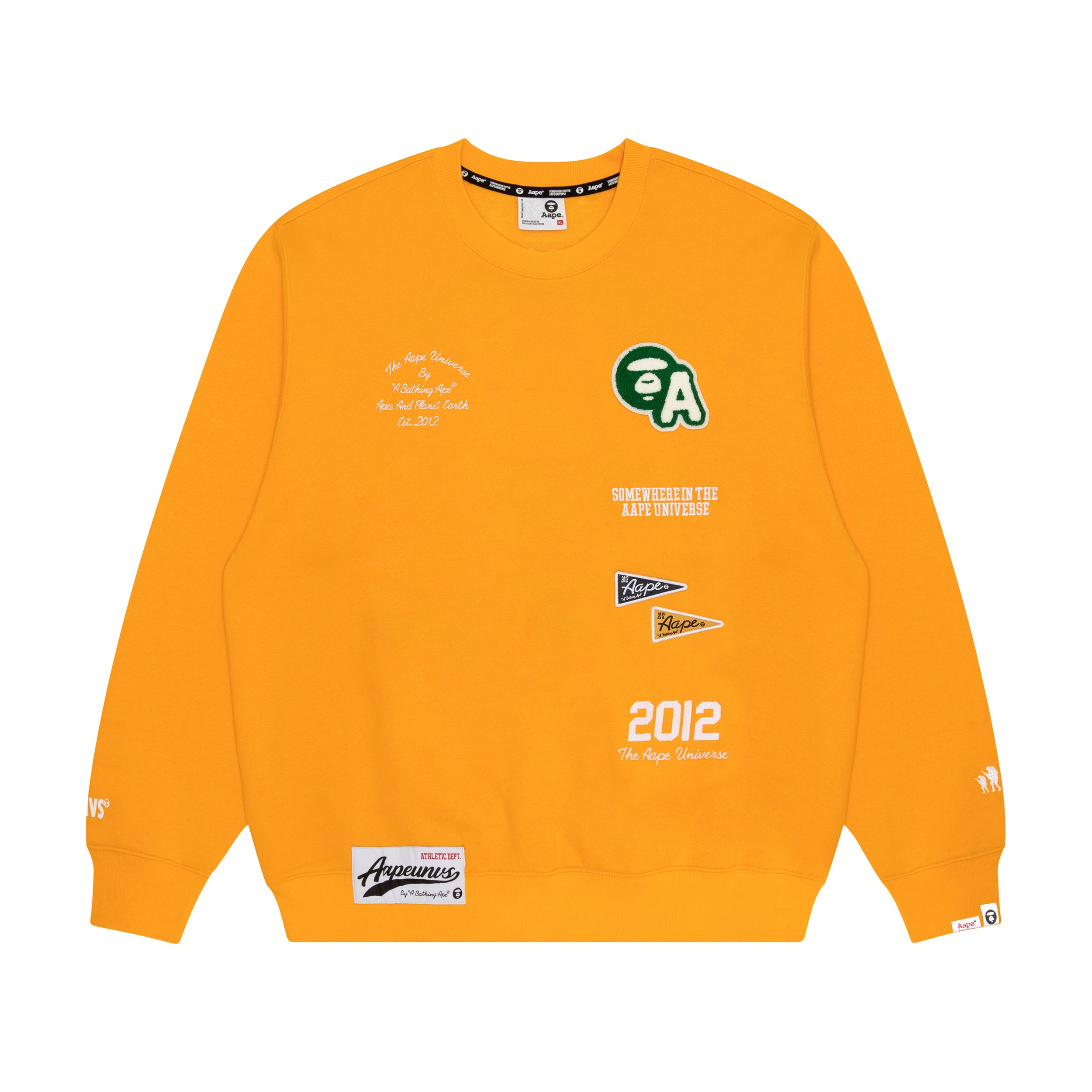 AAPE CREW NECK SWEATER