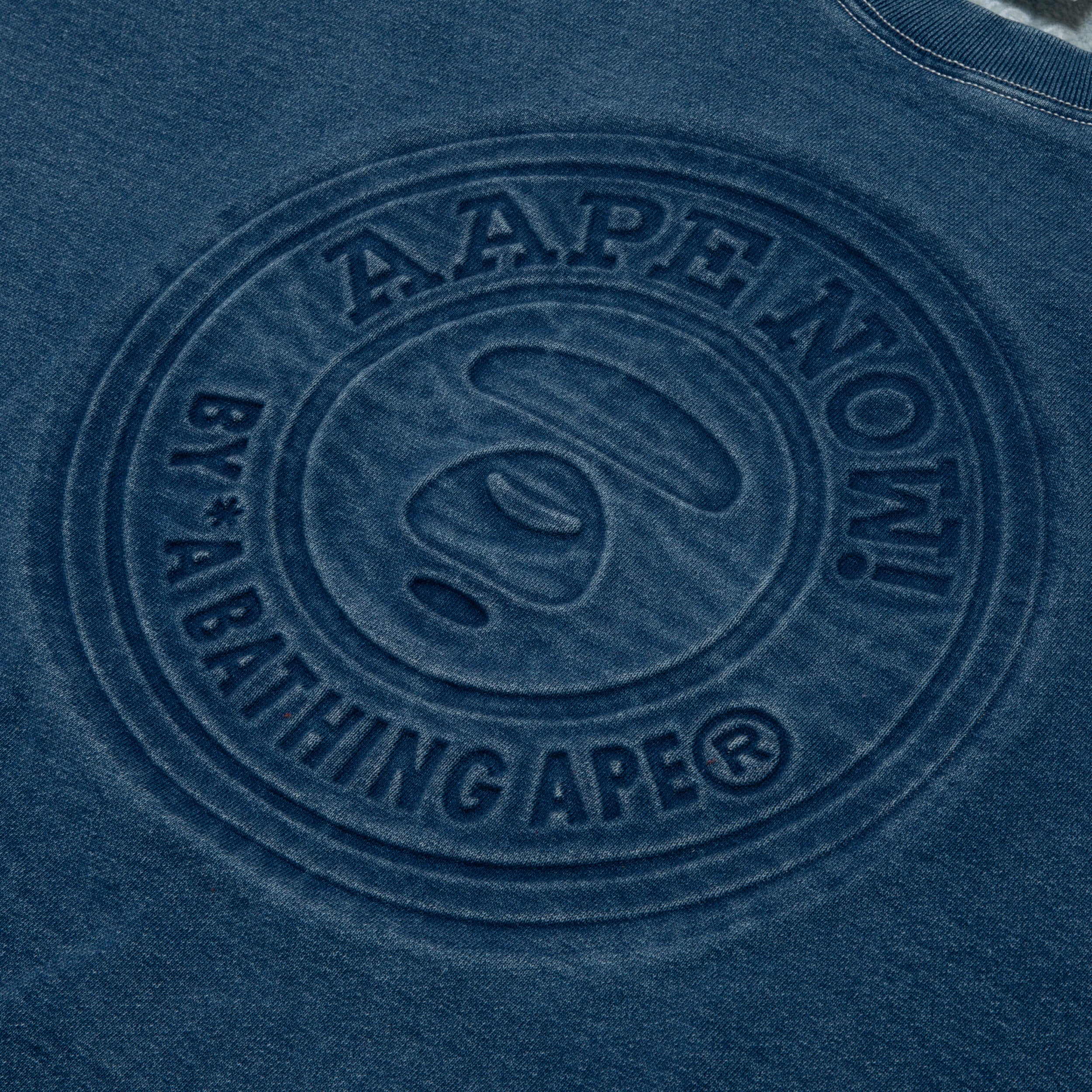 MOONFACE WASHED FLEECE SWEATSHIRT