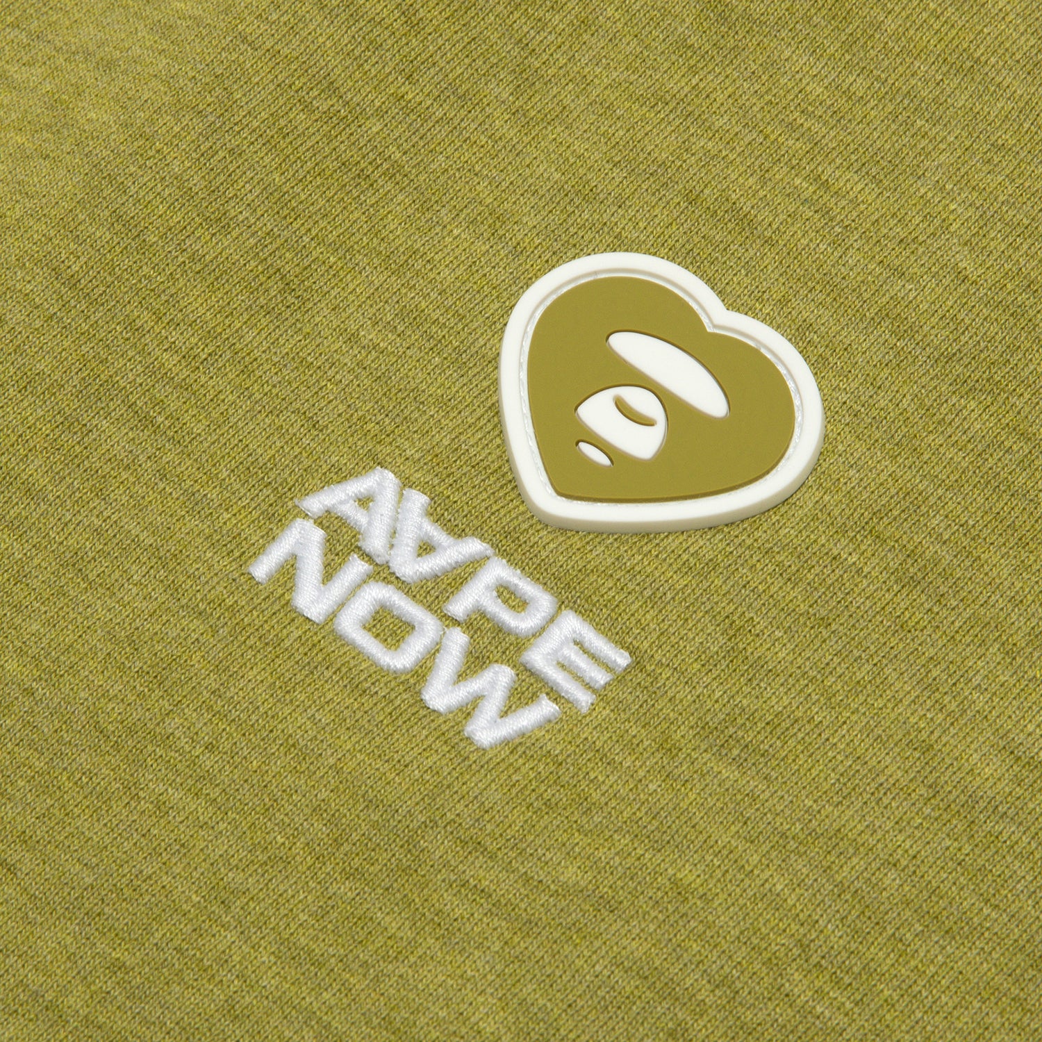 AAPENOW MOONFACE LOGO CREW NECK SWEATSHIRT