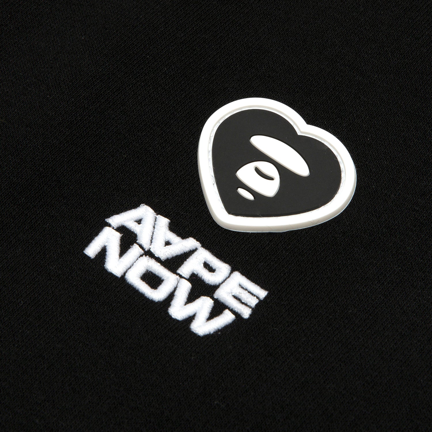 AAPENOW MOONFACE LOGO CREW NECK SWEATSHIRT