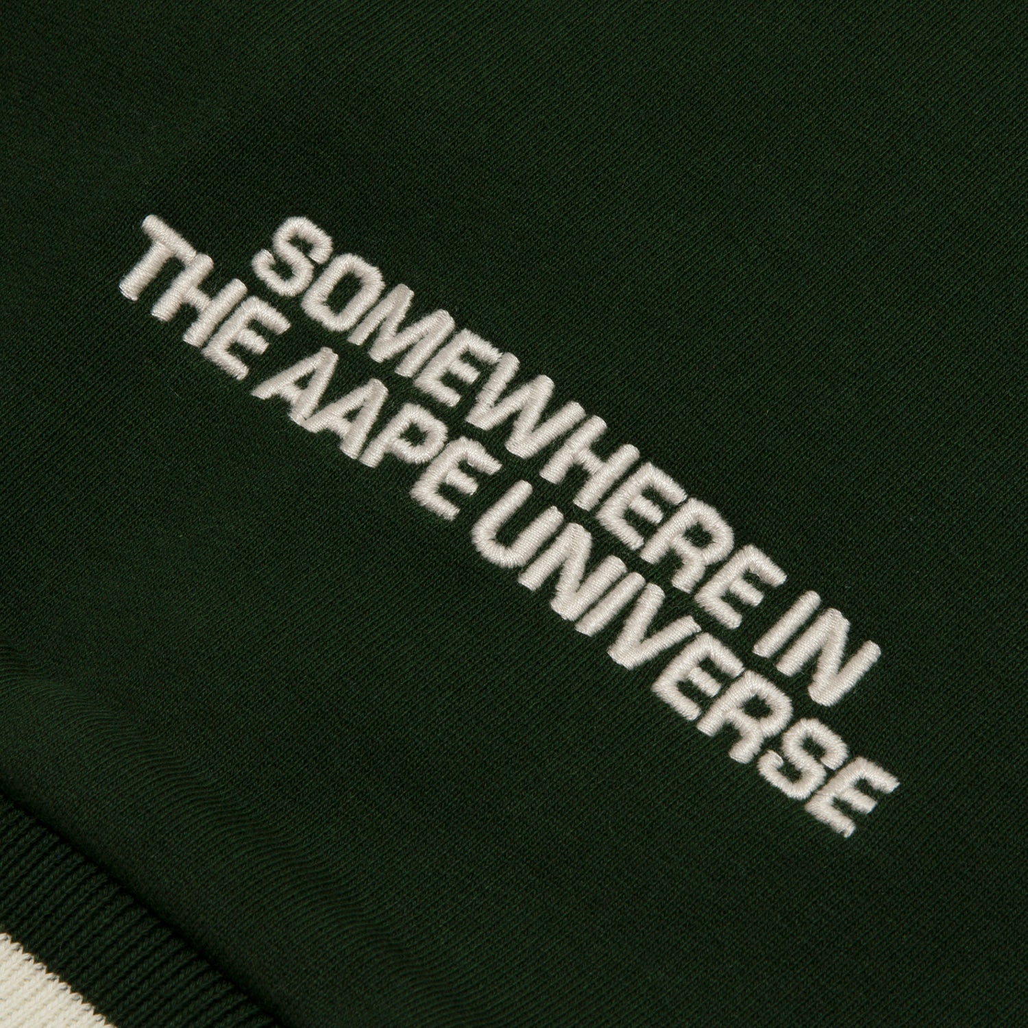 AAPENOW MOONFACE LOGO BASEBALL JACKET