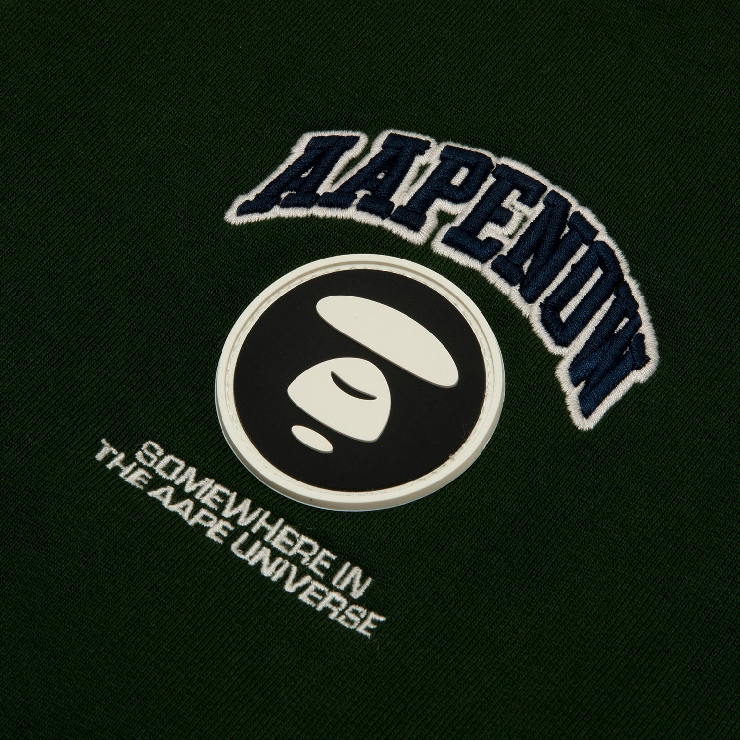 AAPENOW MOONFACE LOGO BASEBALL JACKET