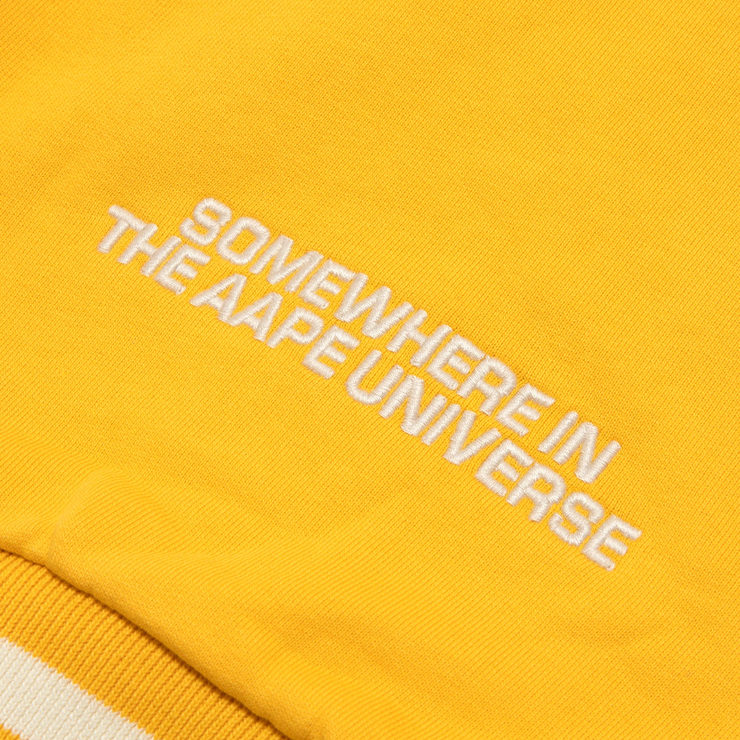 AAPENOW MOONFACE LOGO BASEBALL JACKET